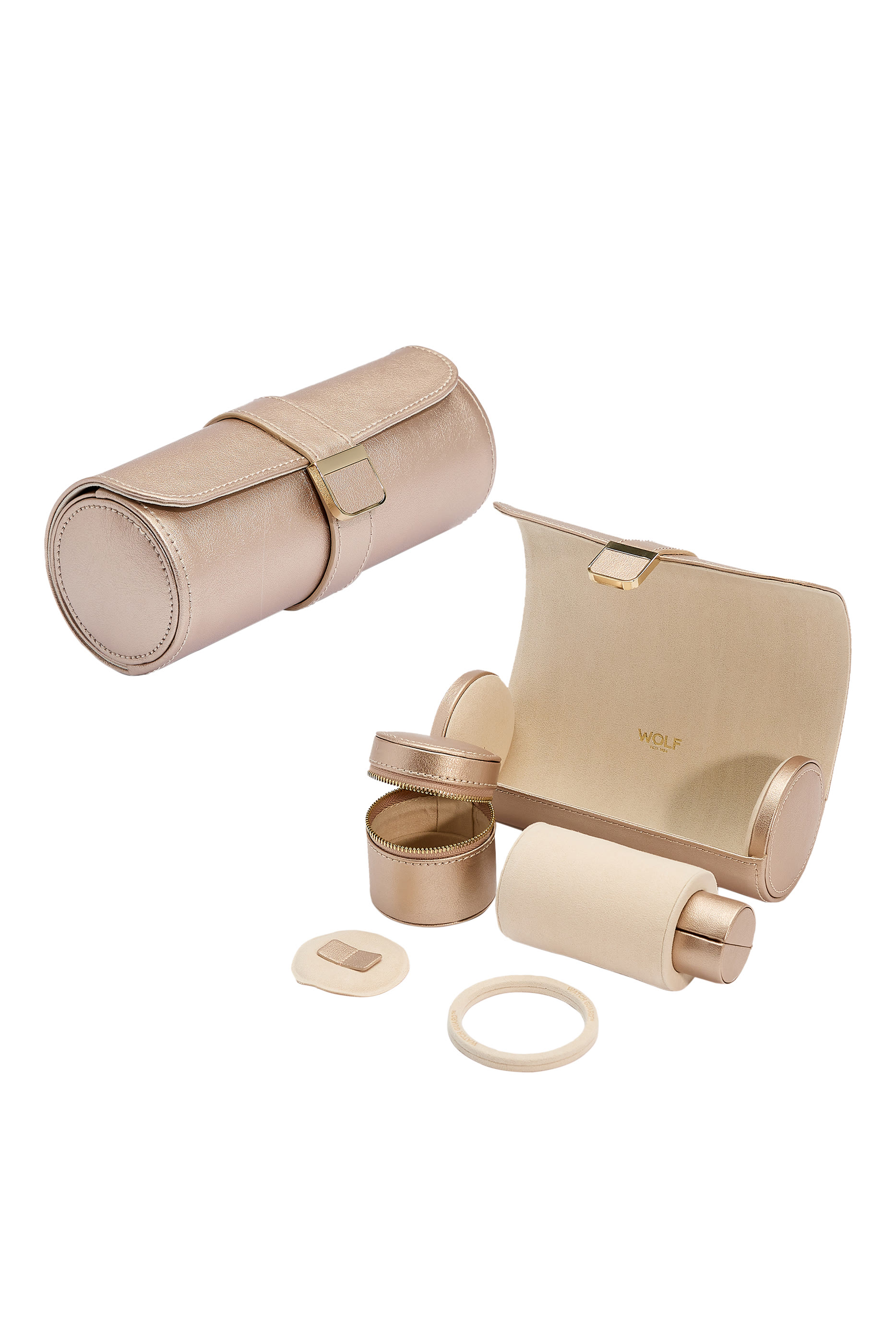 علبة رول مزدوجة للساعات مع جراب مجوهرات باليرمو