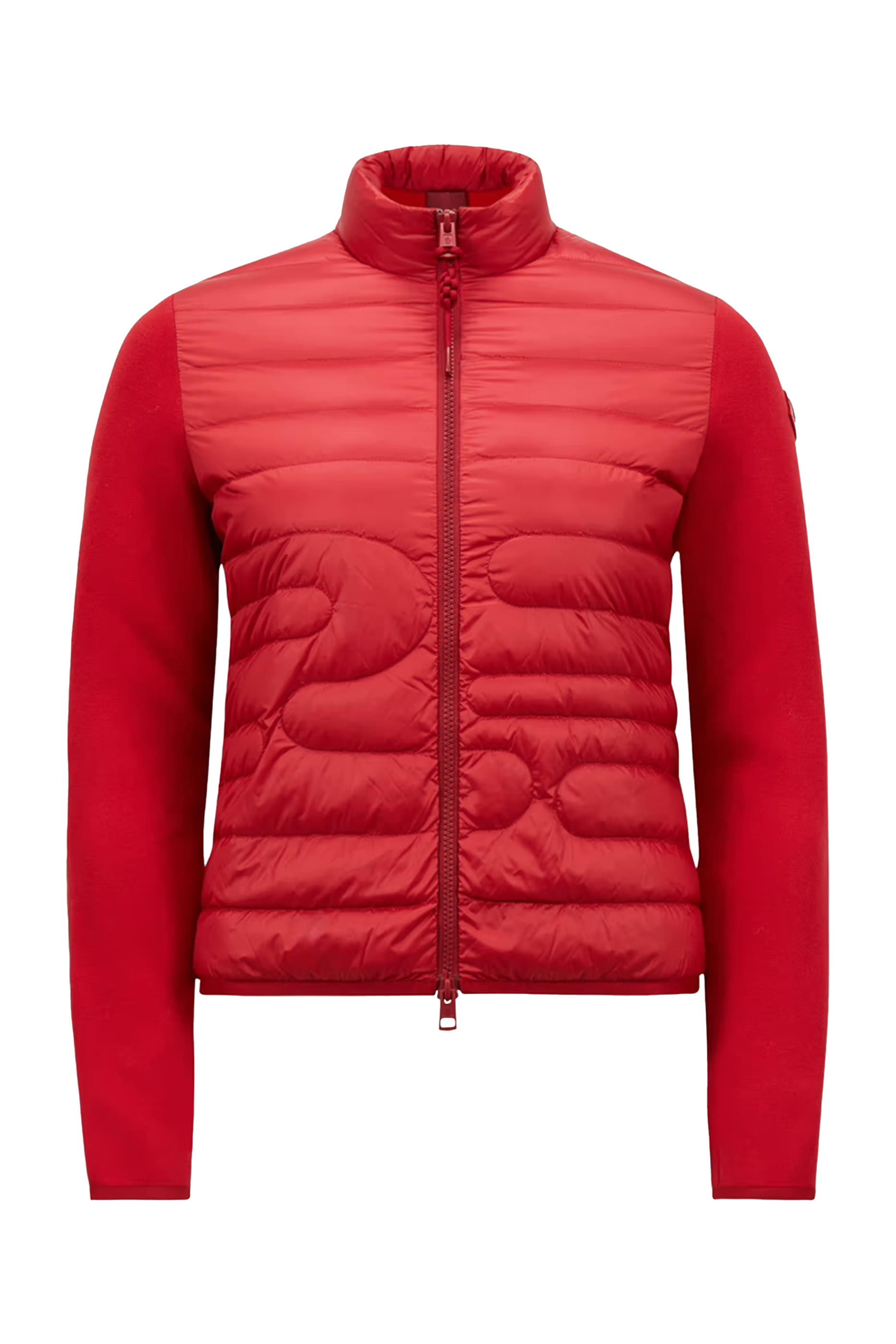 كارديغان جلد مبطن بنقشة جلد ثعبان