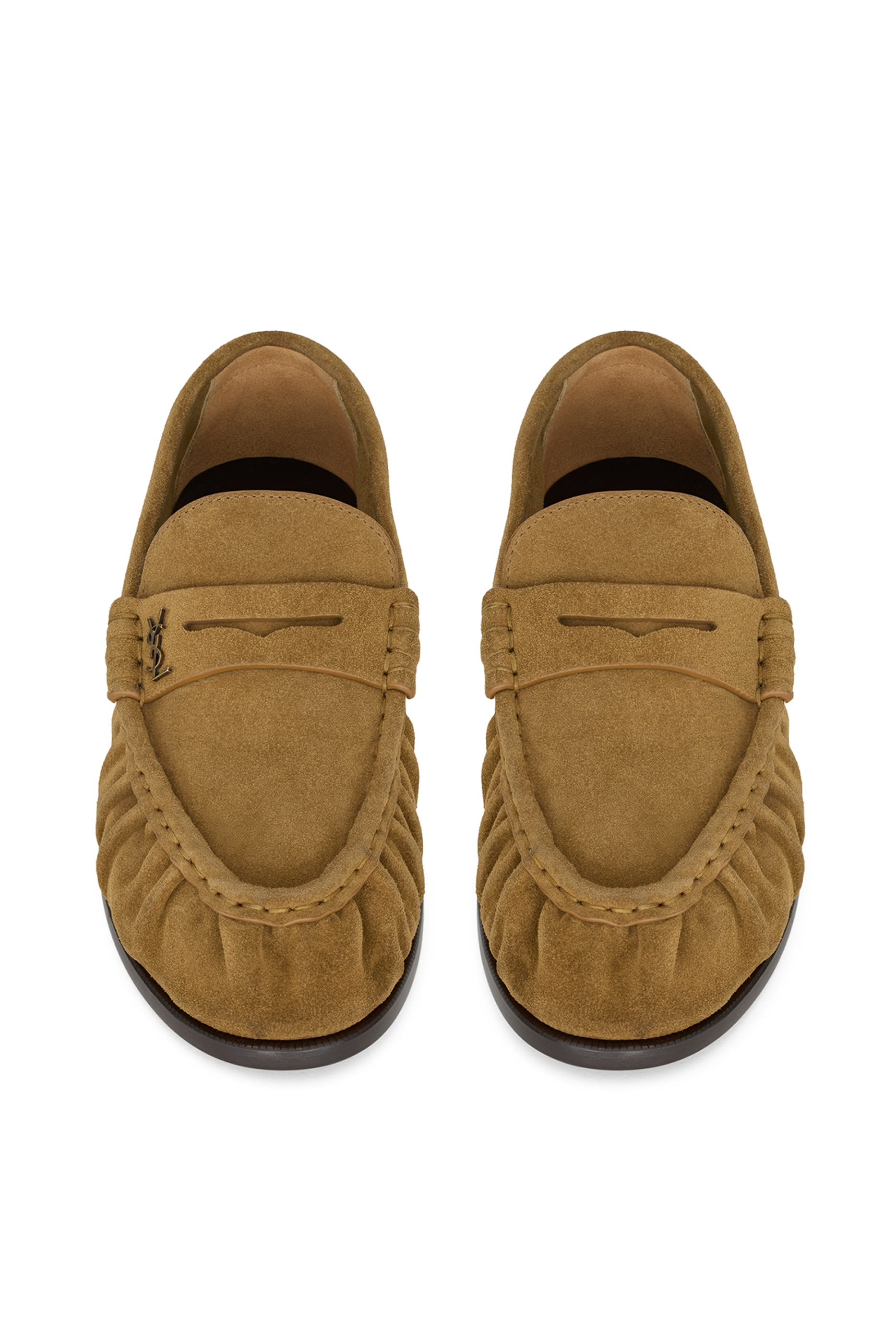 حذاء سهل الارتداء جلد لامع