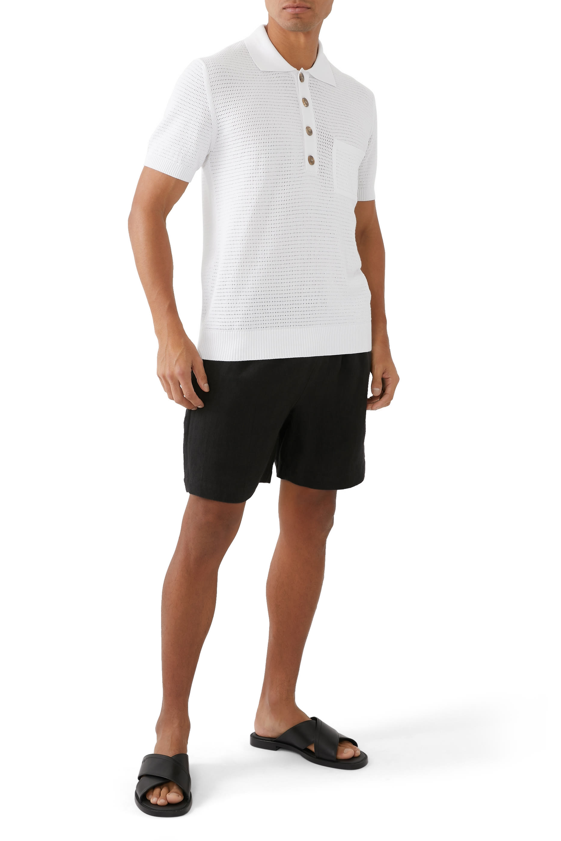 سترة بولو بتصميم مثقب