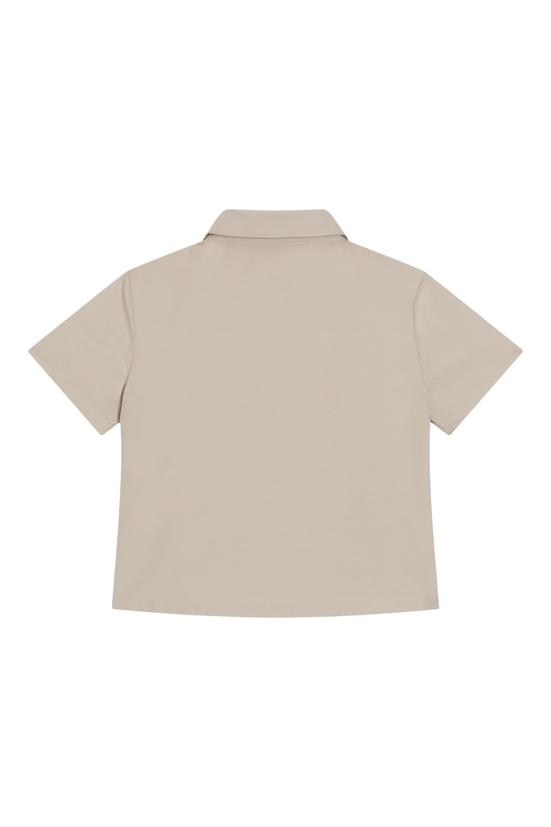 قميص بحرفي شعار الماركة للأطفال