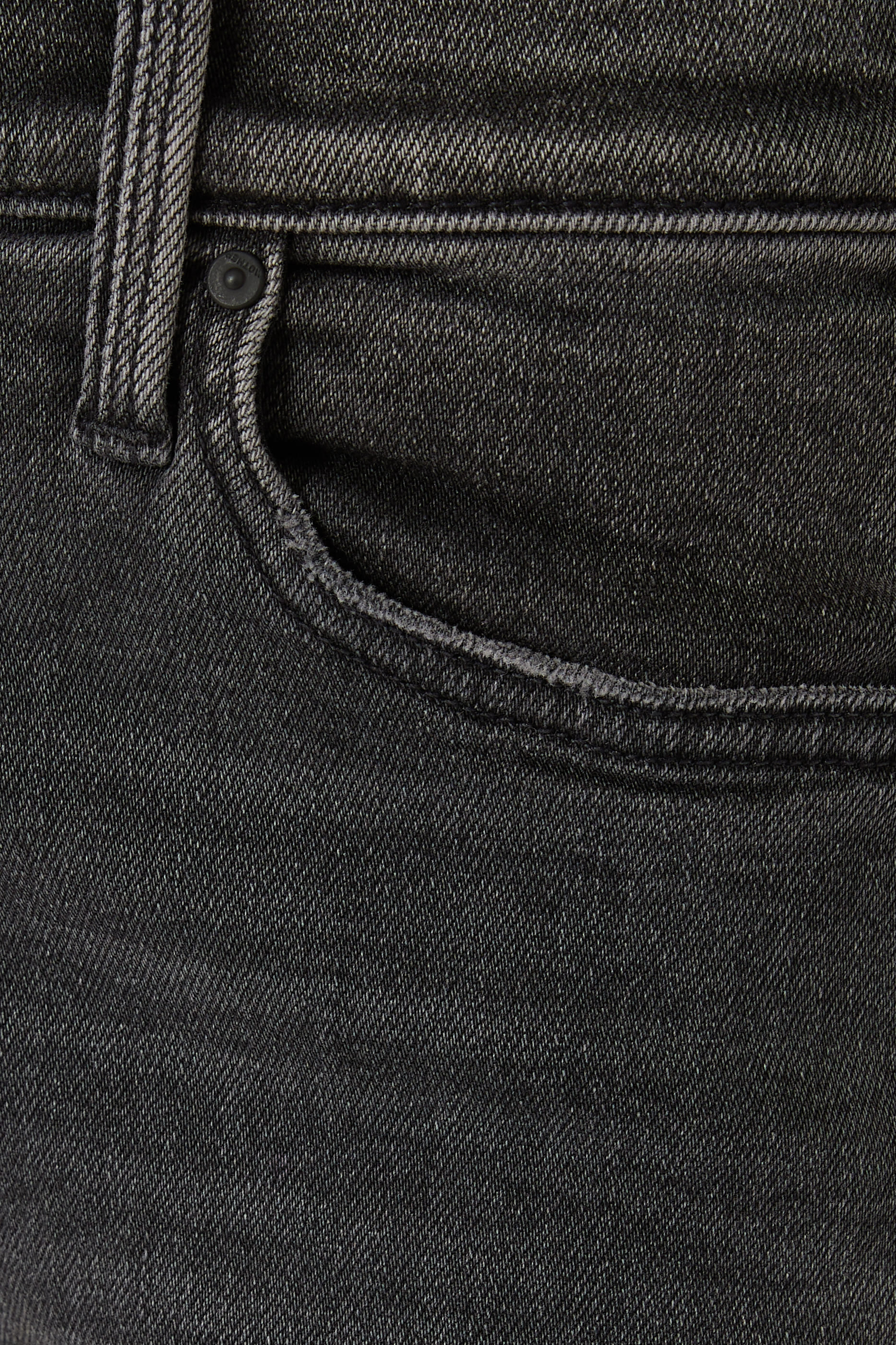 بنطال جينز هايكر هوفر بخصر متوسط الارتفاع