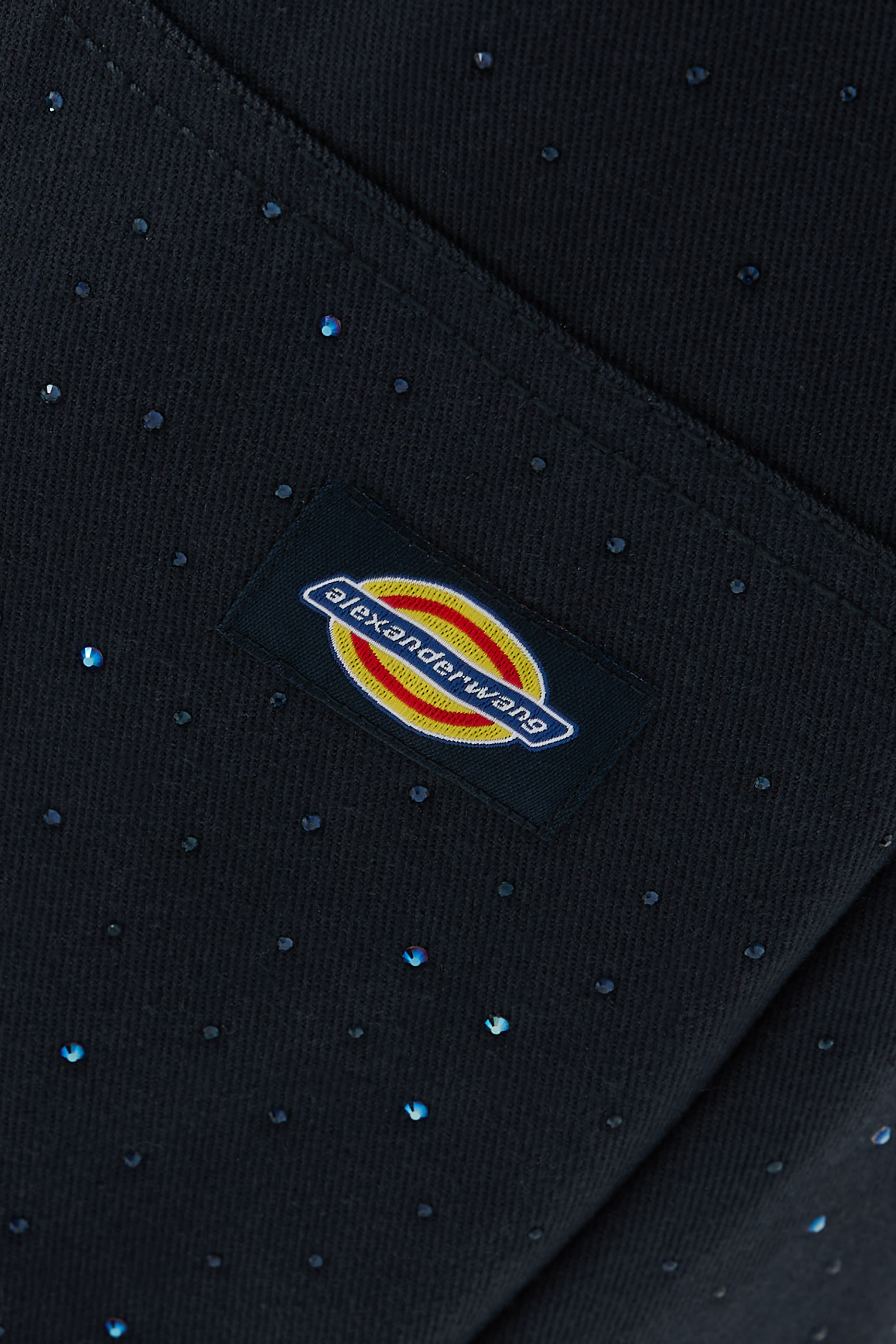 بنطال ووركوير مرصع بأحجار راين