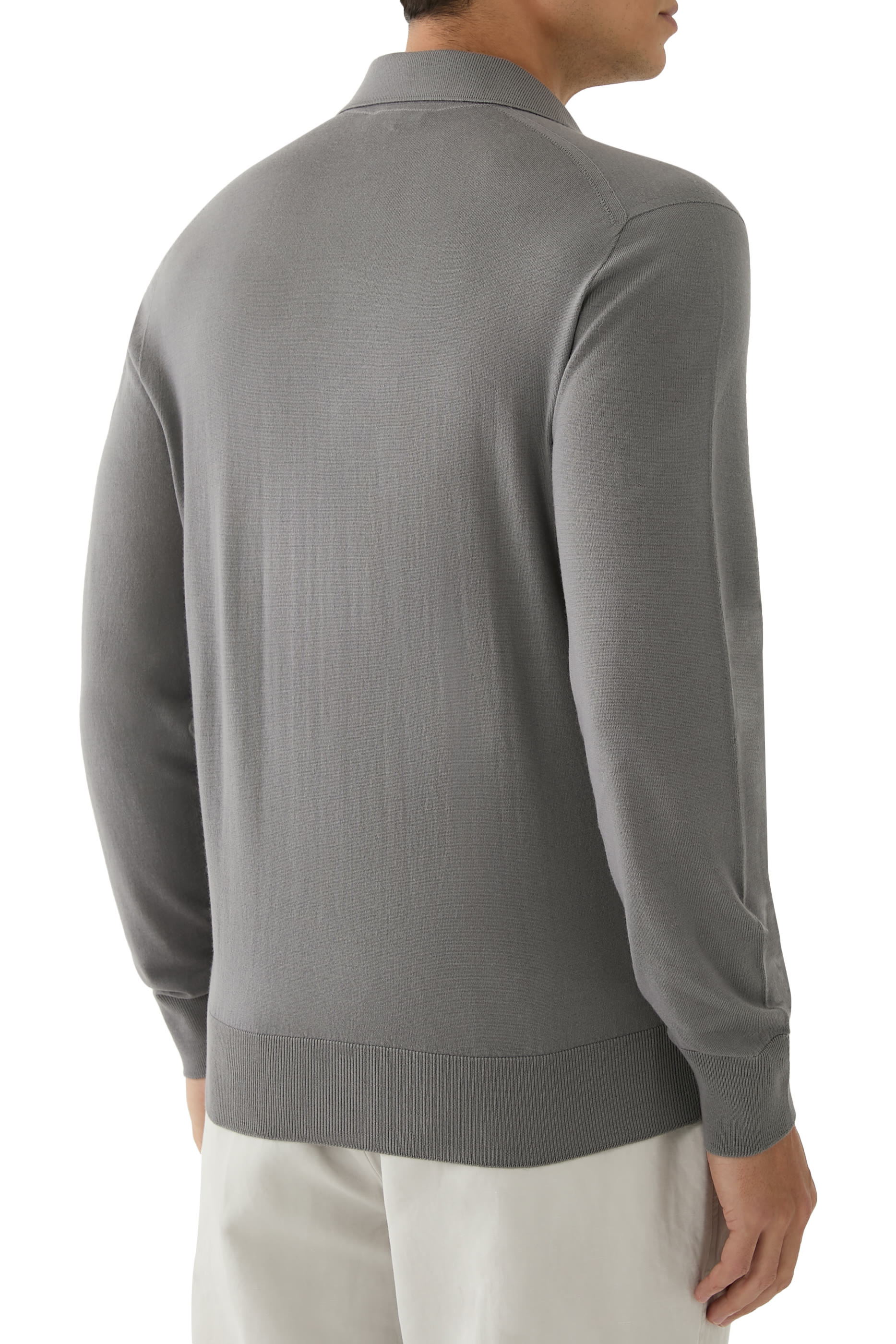 قميص بولو لاسكا منسوج