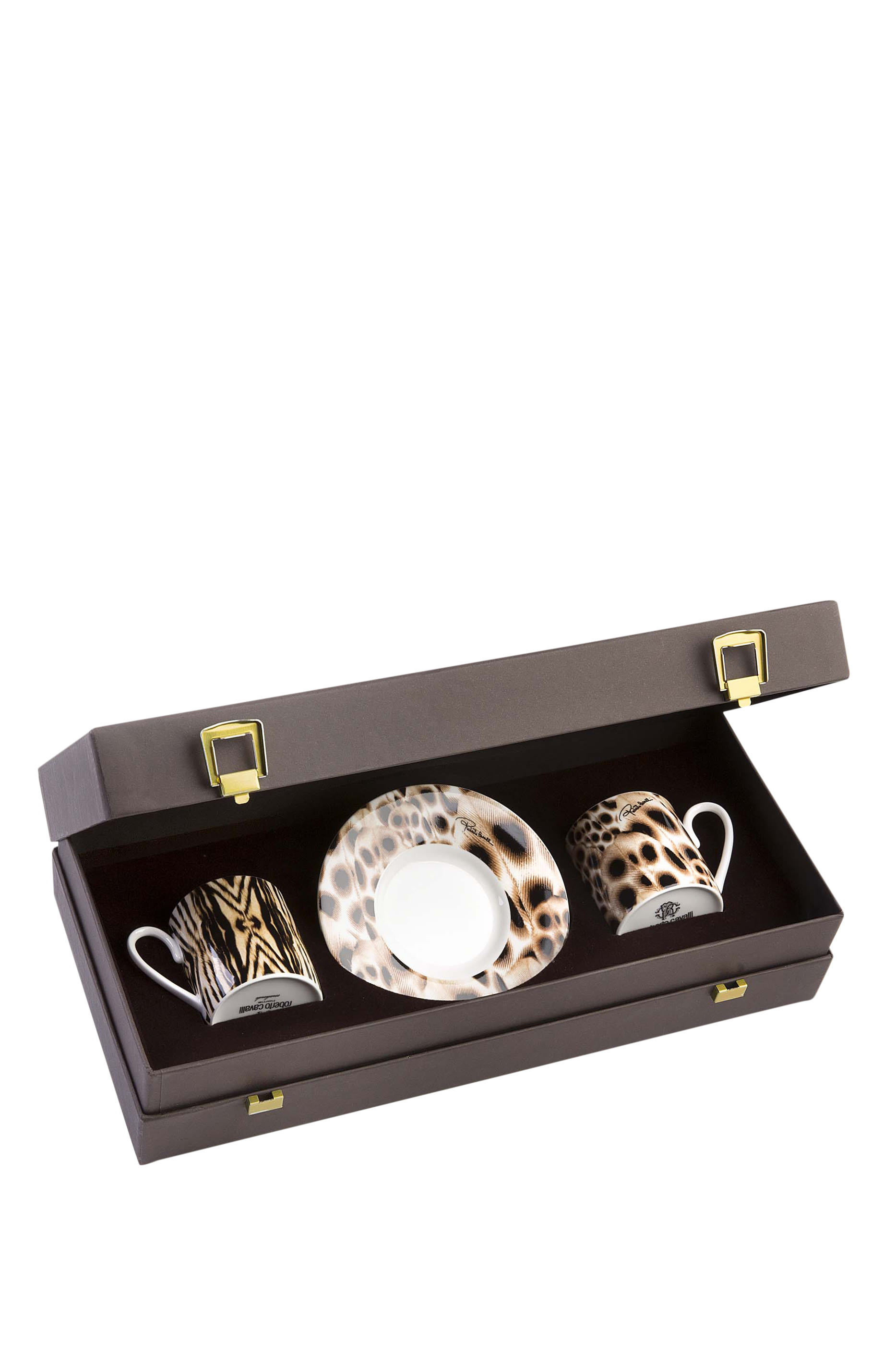 مجموعة أطباق وفناجين قهوة أفريكا كازابلانكا، زوجين