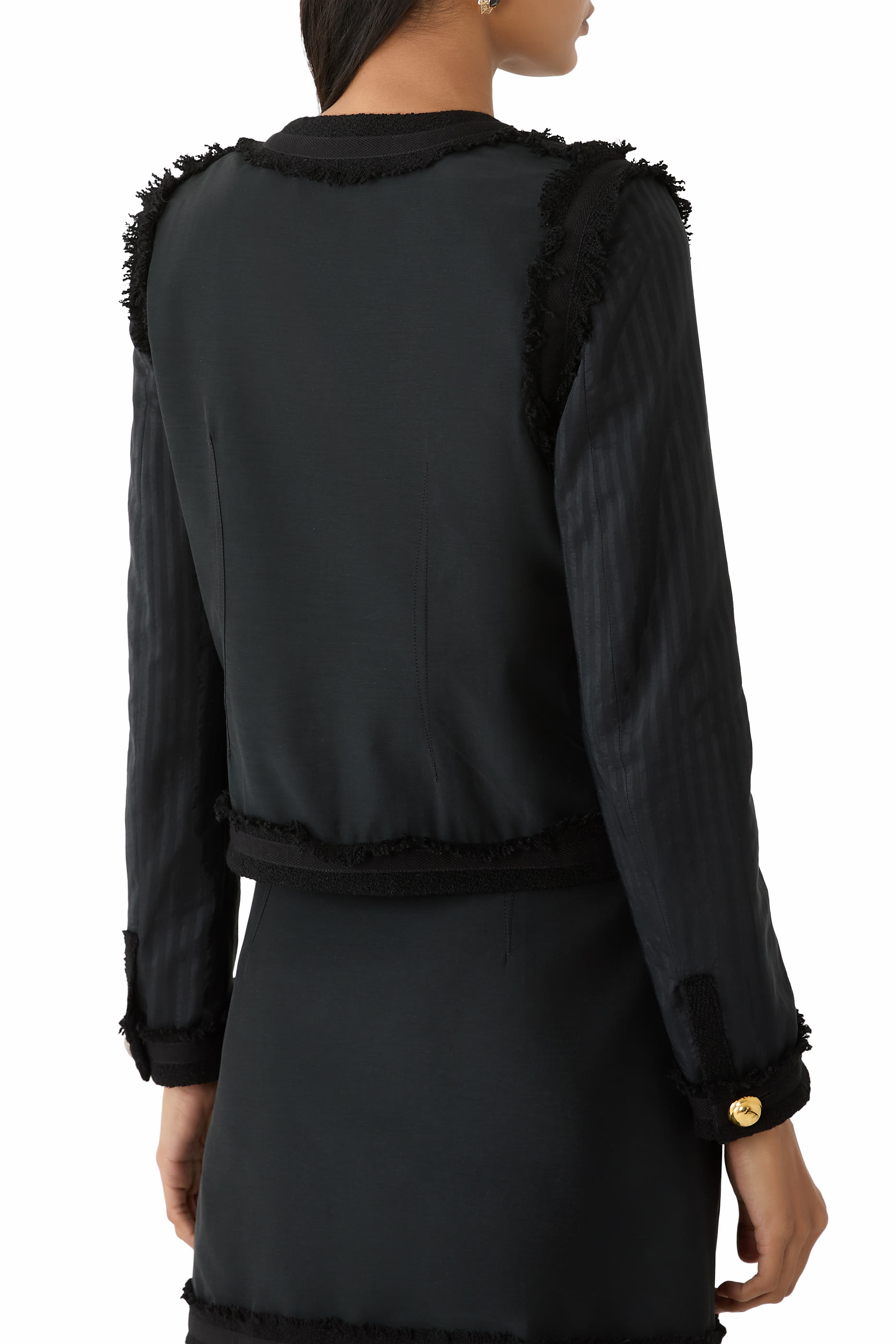 جاكيت بوكليه قماش مطاطي