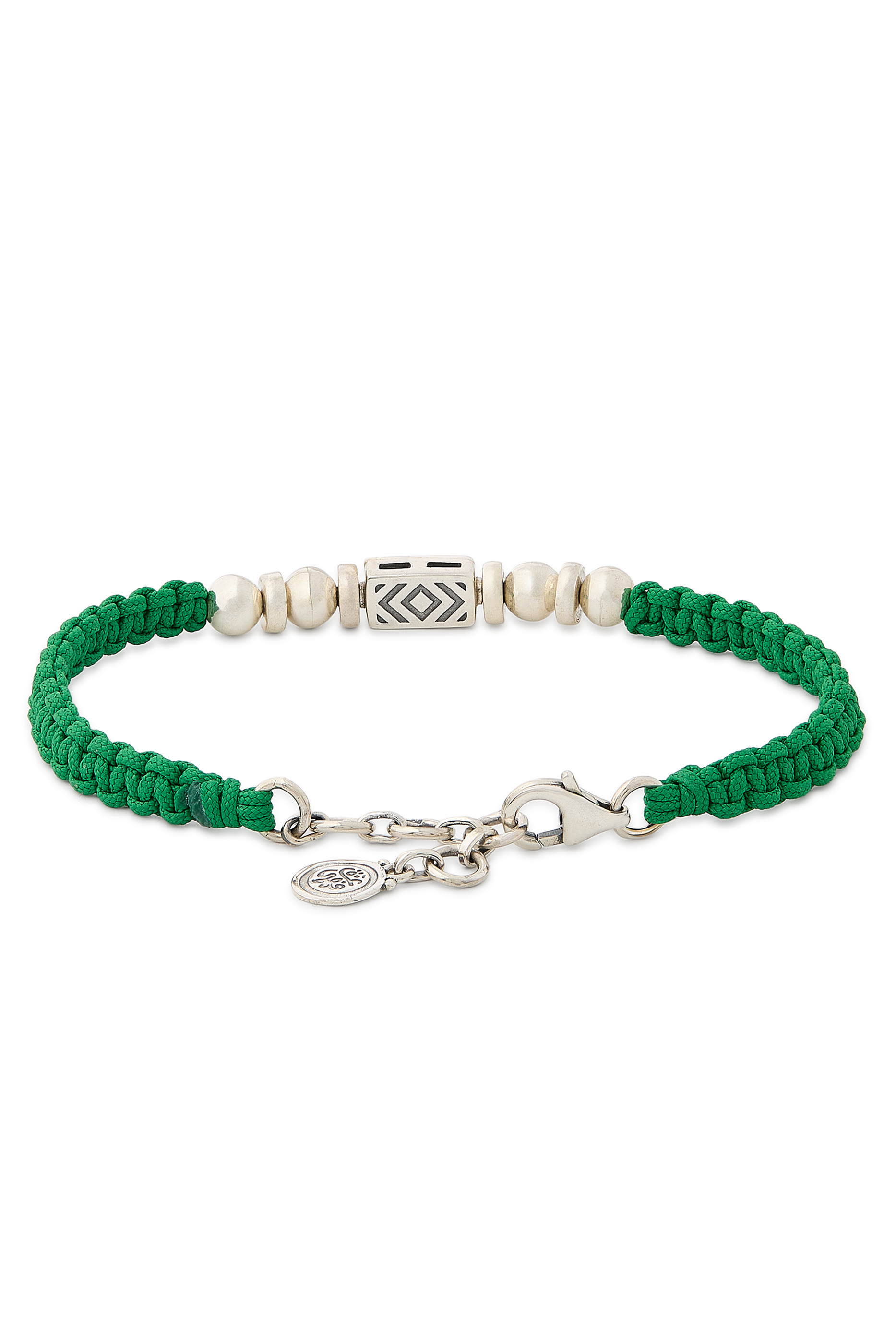 سوار مزين بنقشة لا نفترق، خيط وفضة إسترلينية