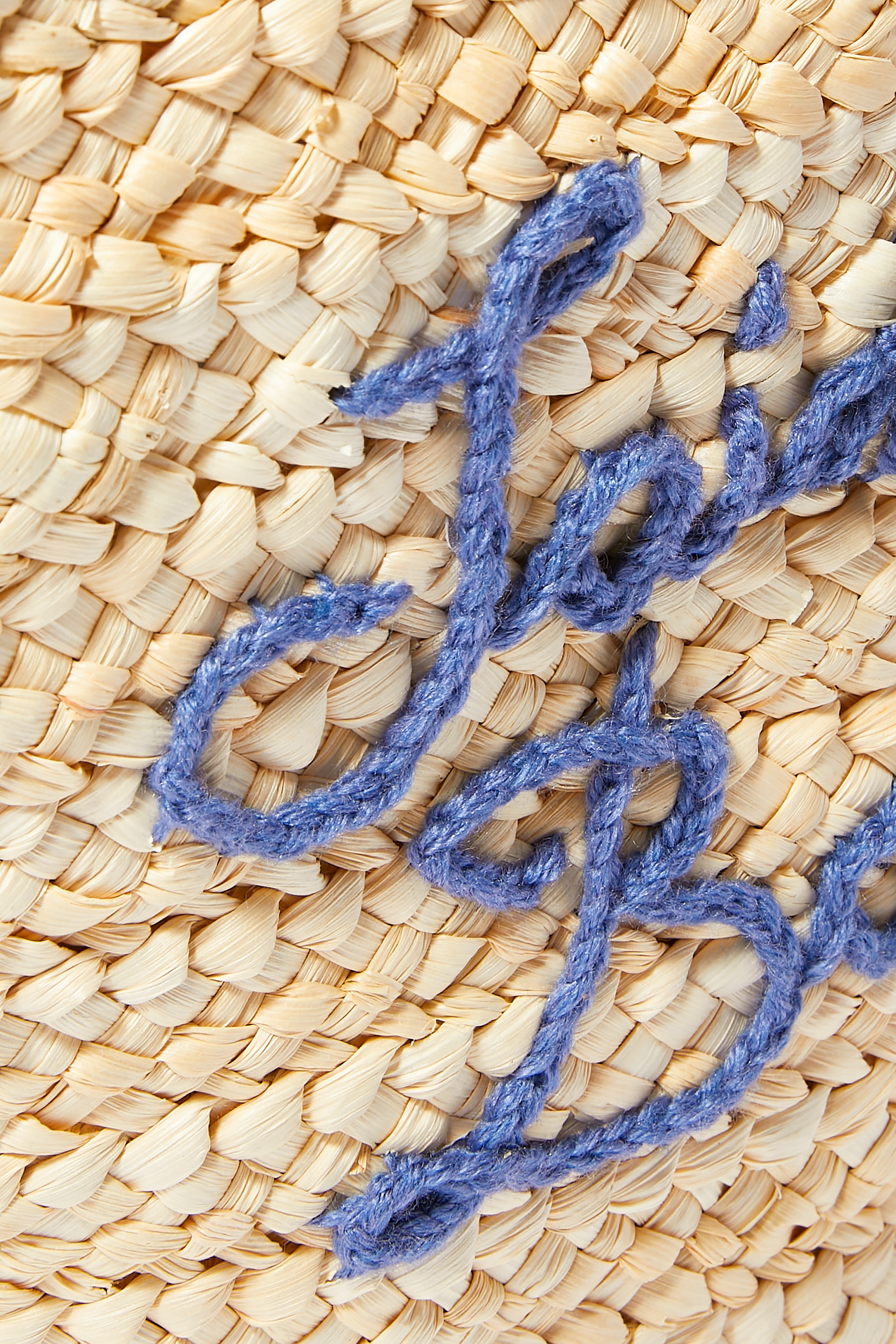 حقيبة يد كايلي كبيرة  قش منسوج