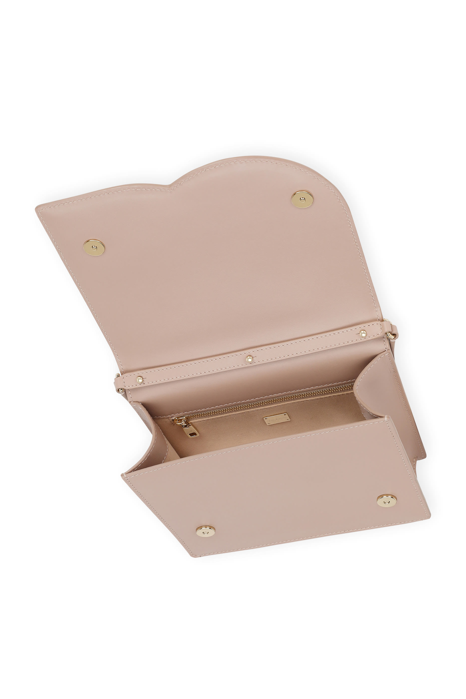 حقيبة كروس بودي بشعار الماركة جلد عجل