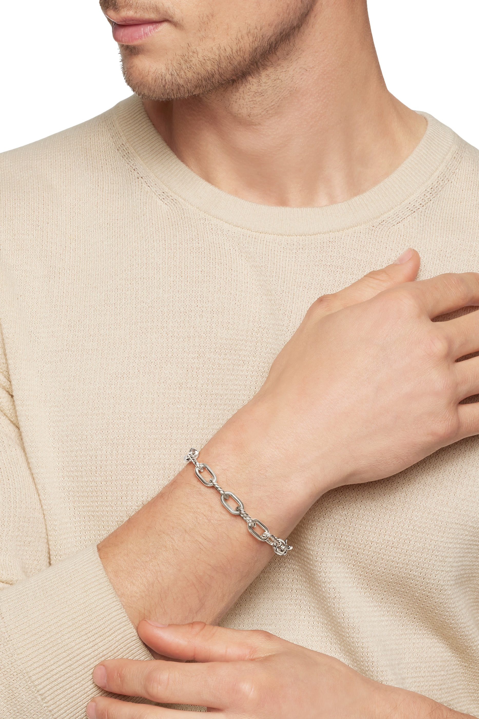 سوار دي واي ماديسون بتصميم سلسلة، فضة إسترلينية