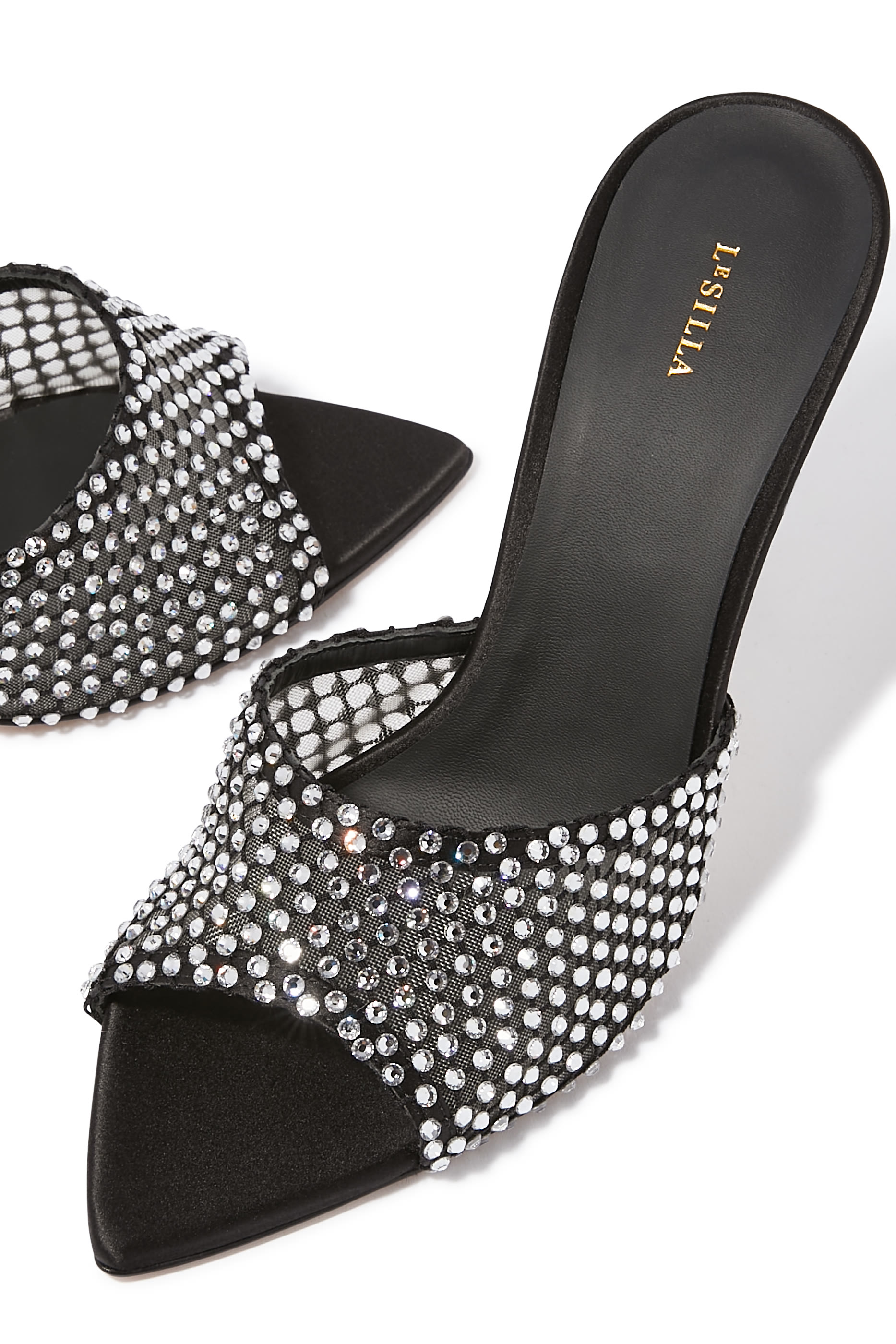 صندل جليدا جلد 100 مرصع بالكريستال