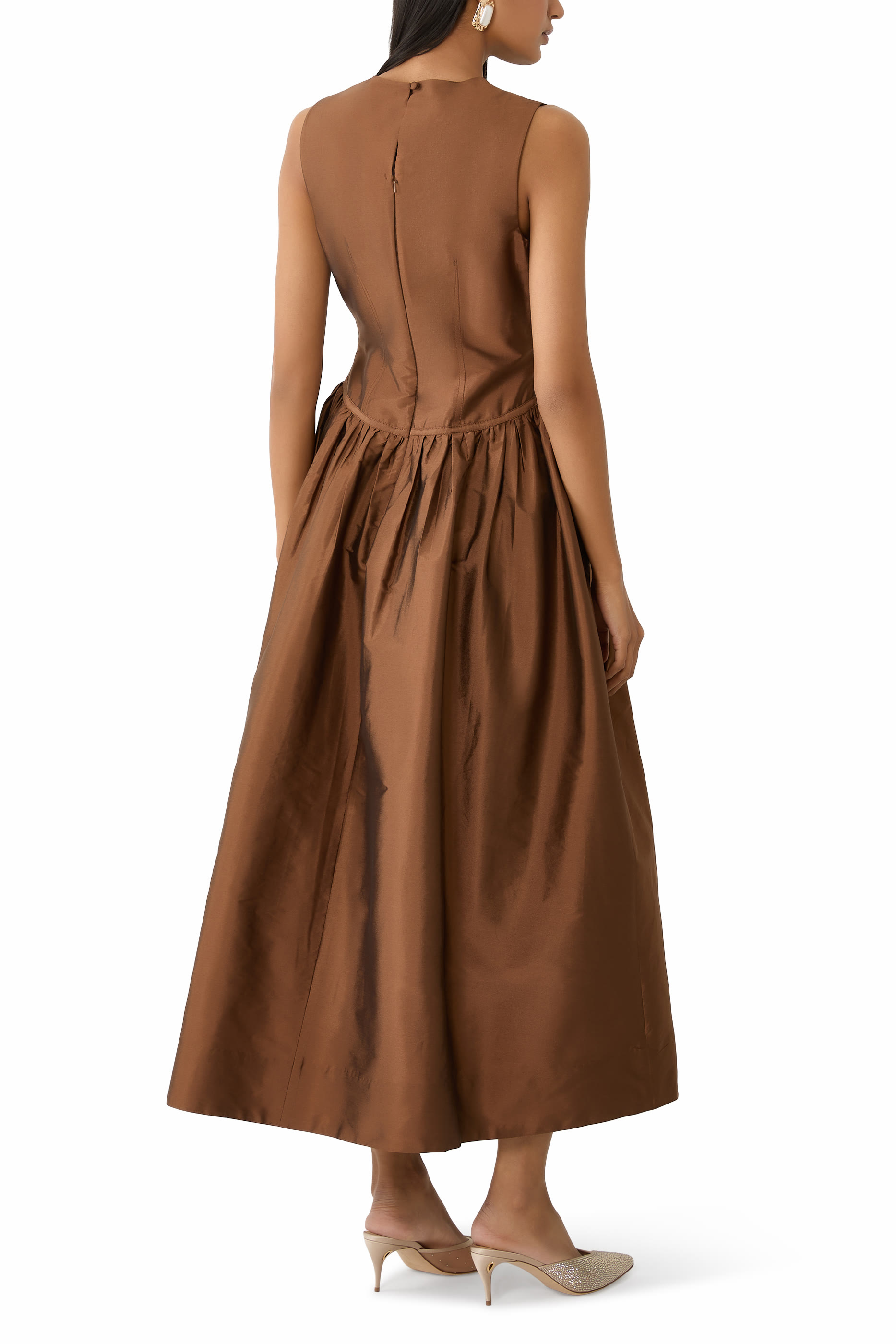 فستان ويلما متوسط الطول