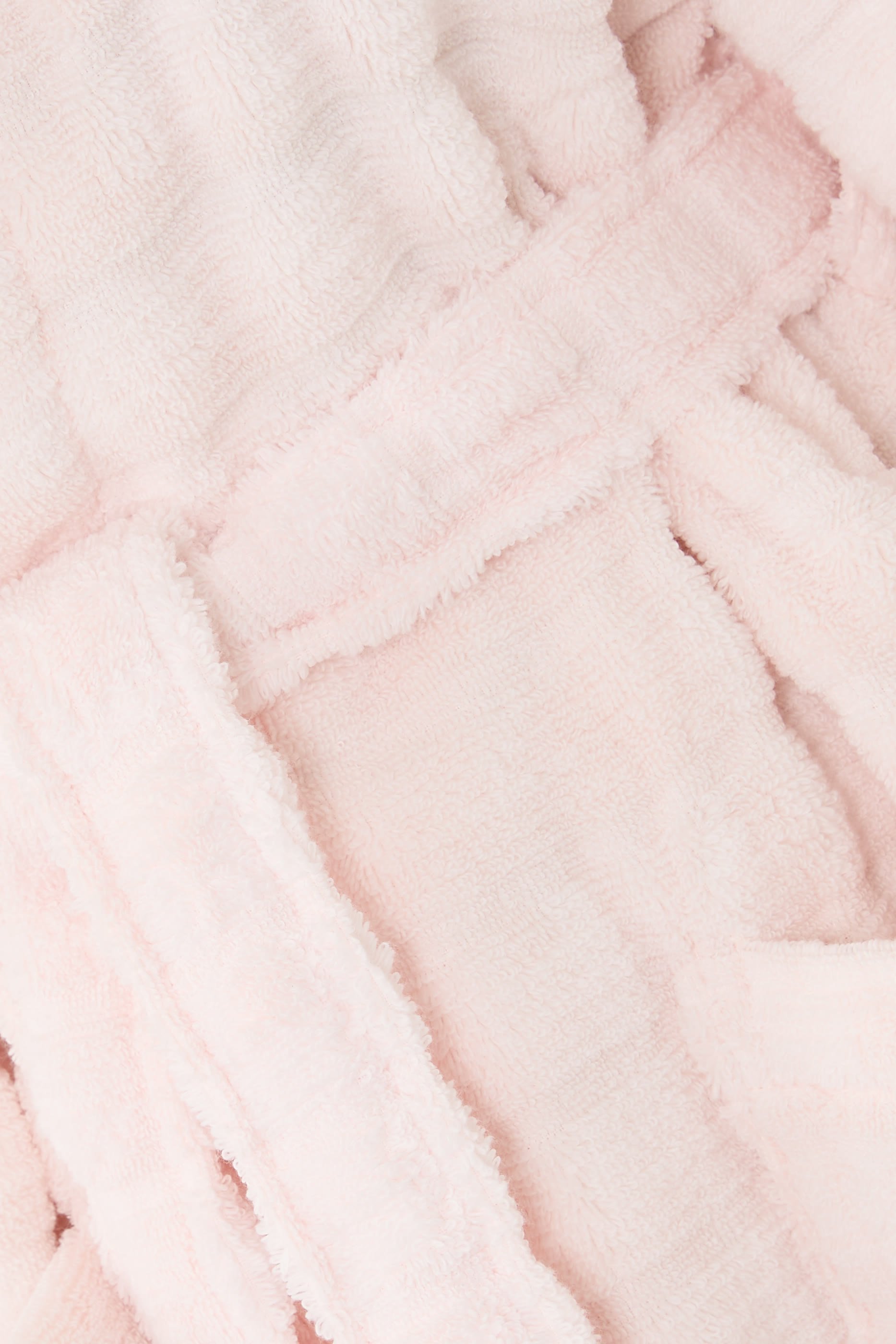 روب بغطاء رأس قطن عضوي مضلع فائق الامتصاص