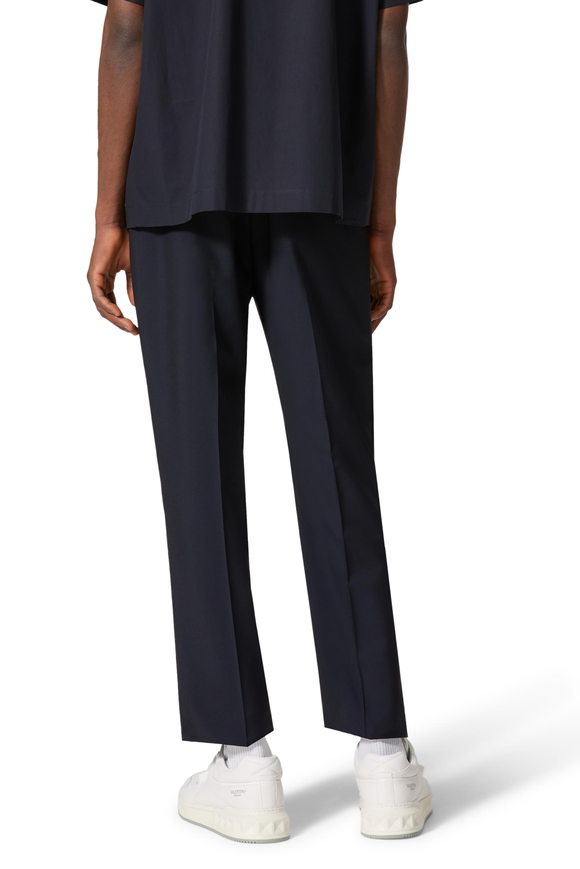 بنطال صوف وموهير