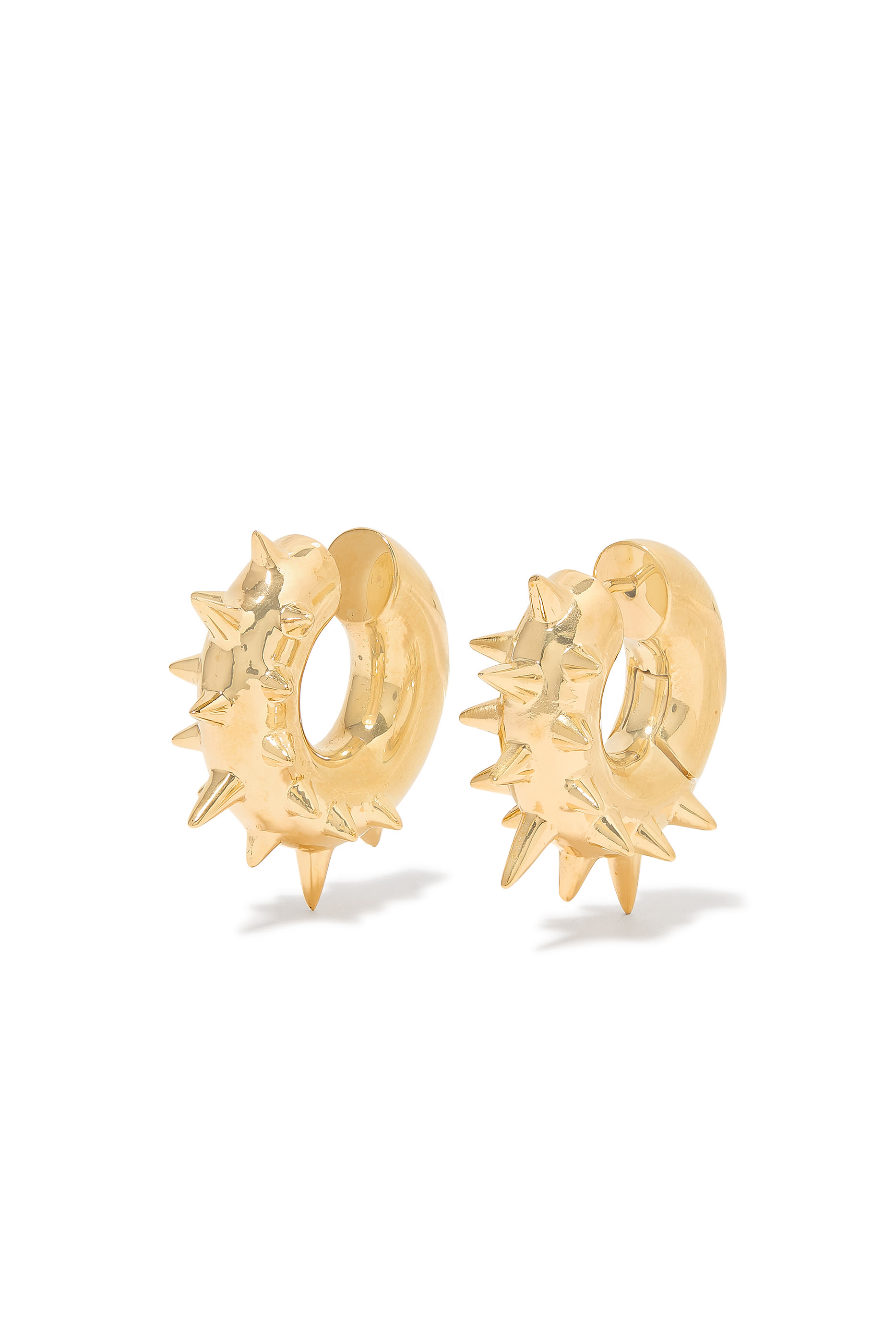 أقراط بتصميم كعكة بتفاصيل مدببة