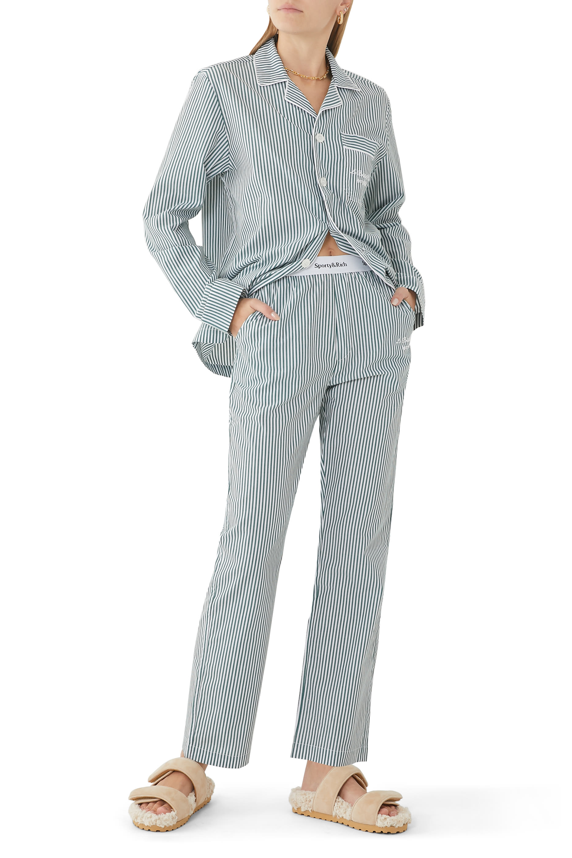 قميص بيجامة سبورتي اند ريتش x لو بريستول باريس فوبورج