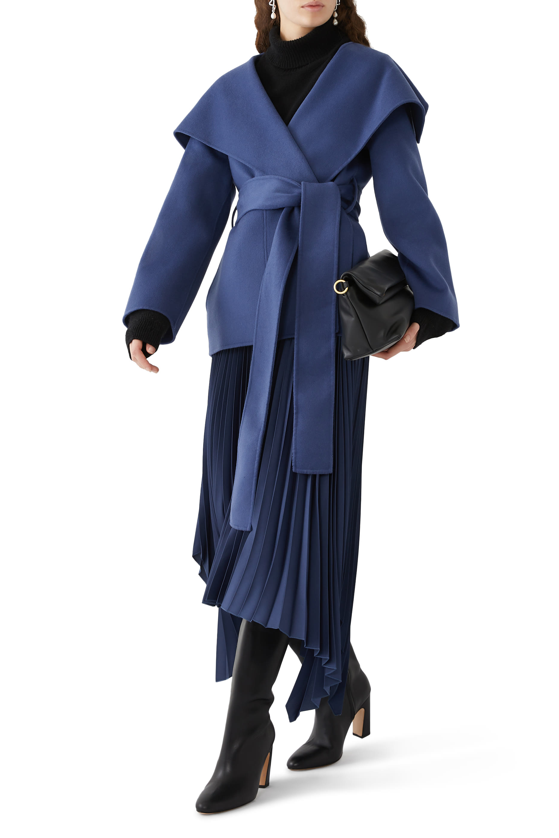 جاكيت أدريان مزدوج الوجه كشمير