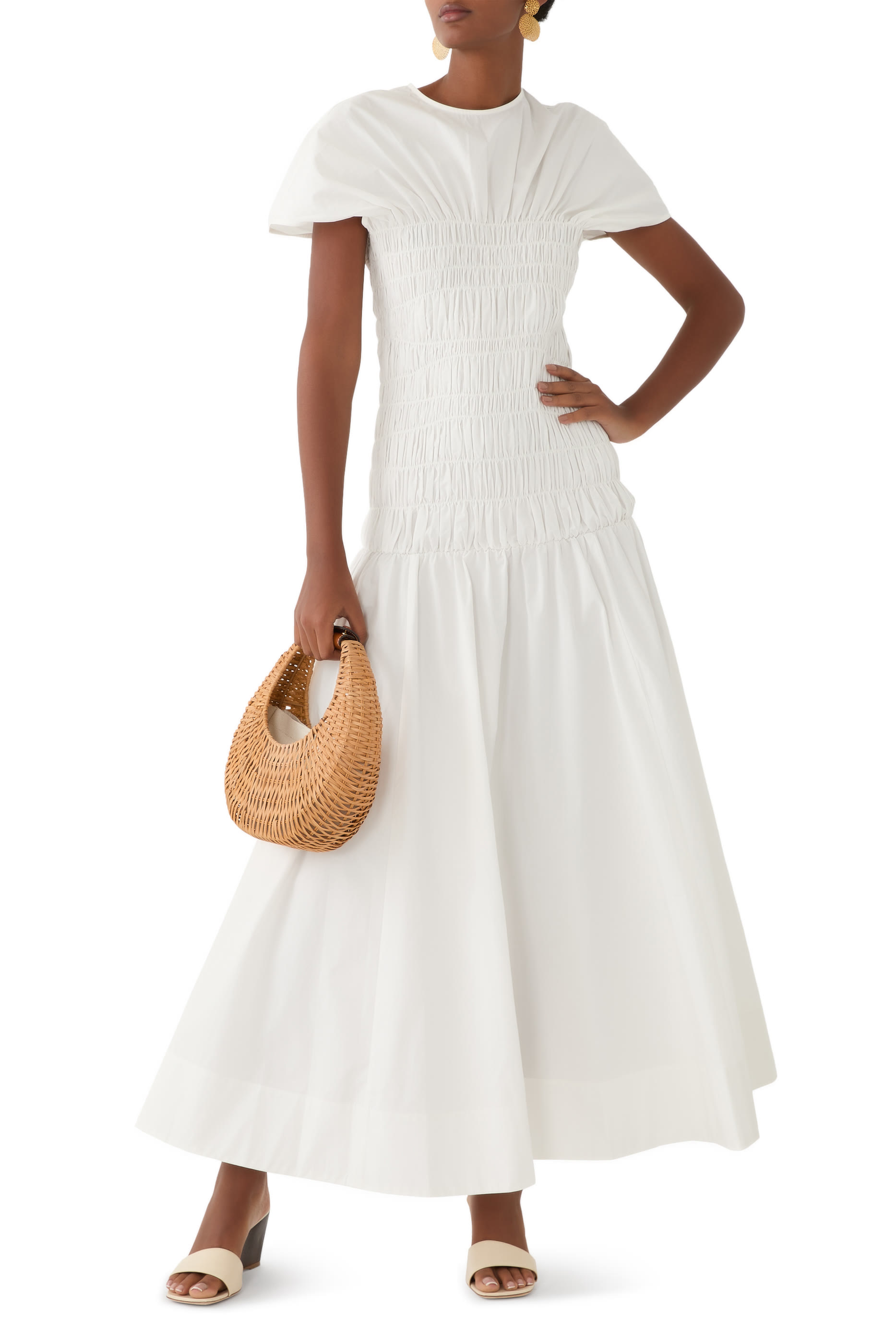 فستان بييرا متوسط الطول