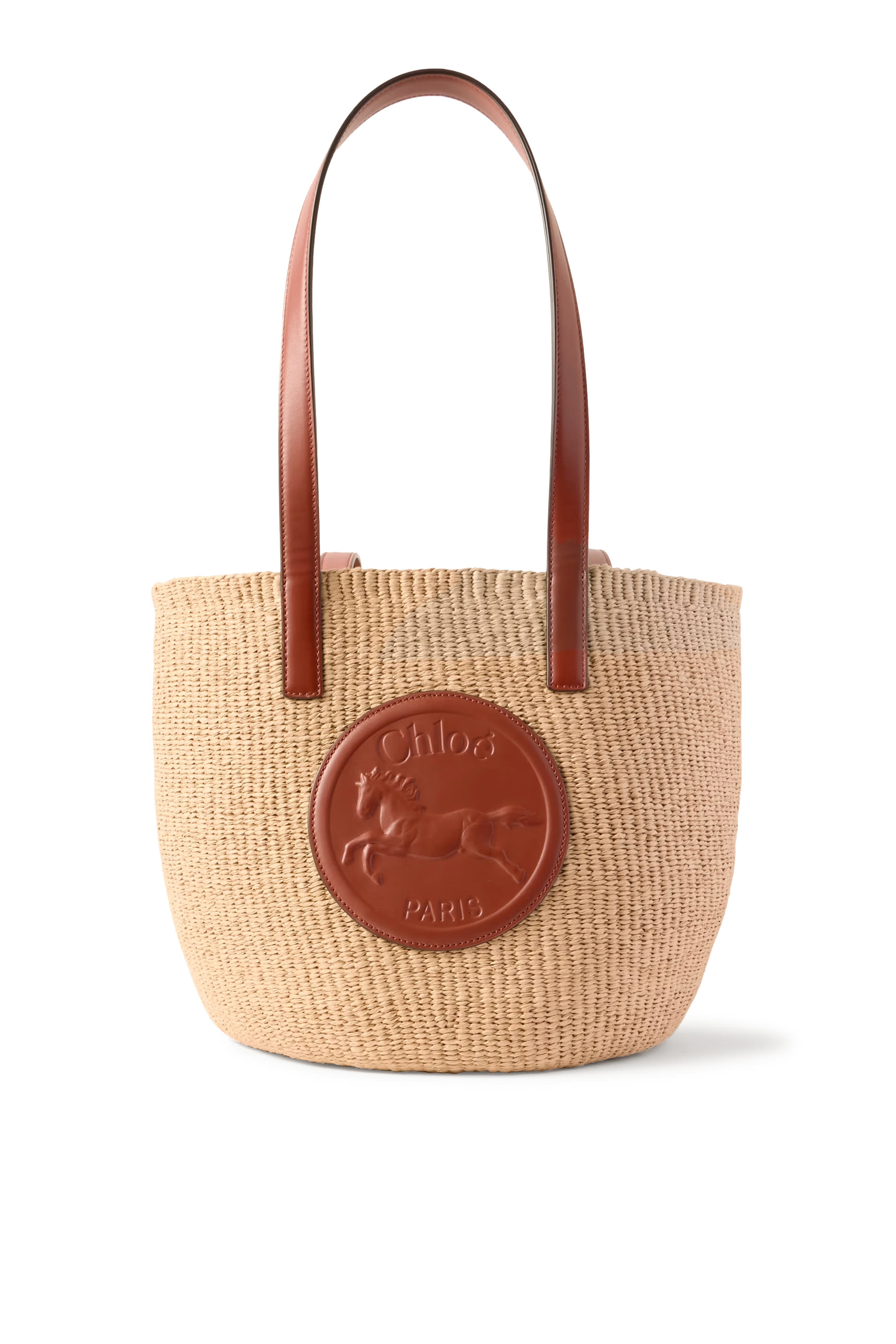 حقيبة باسكيت كبيرة بشعار الماركة