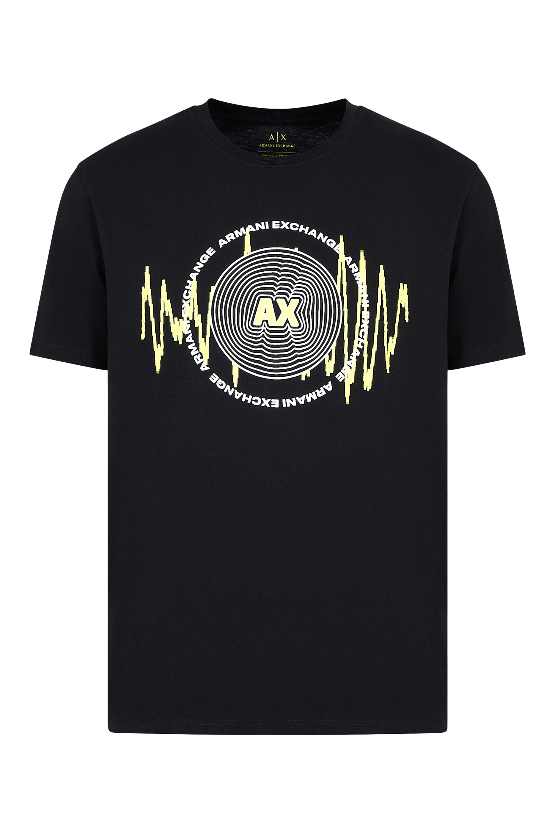 تيشيرت ميتا نايتشر بطبعات شعار الماركة غرافيك