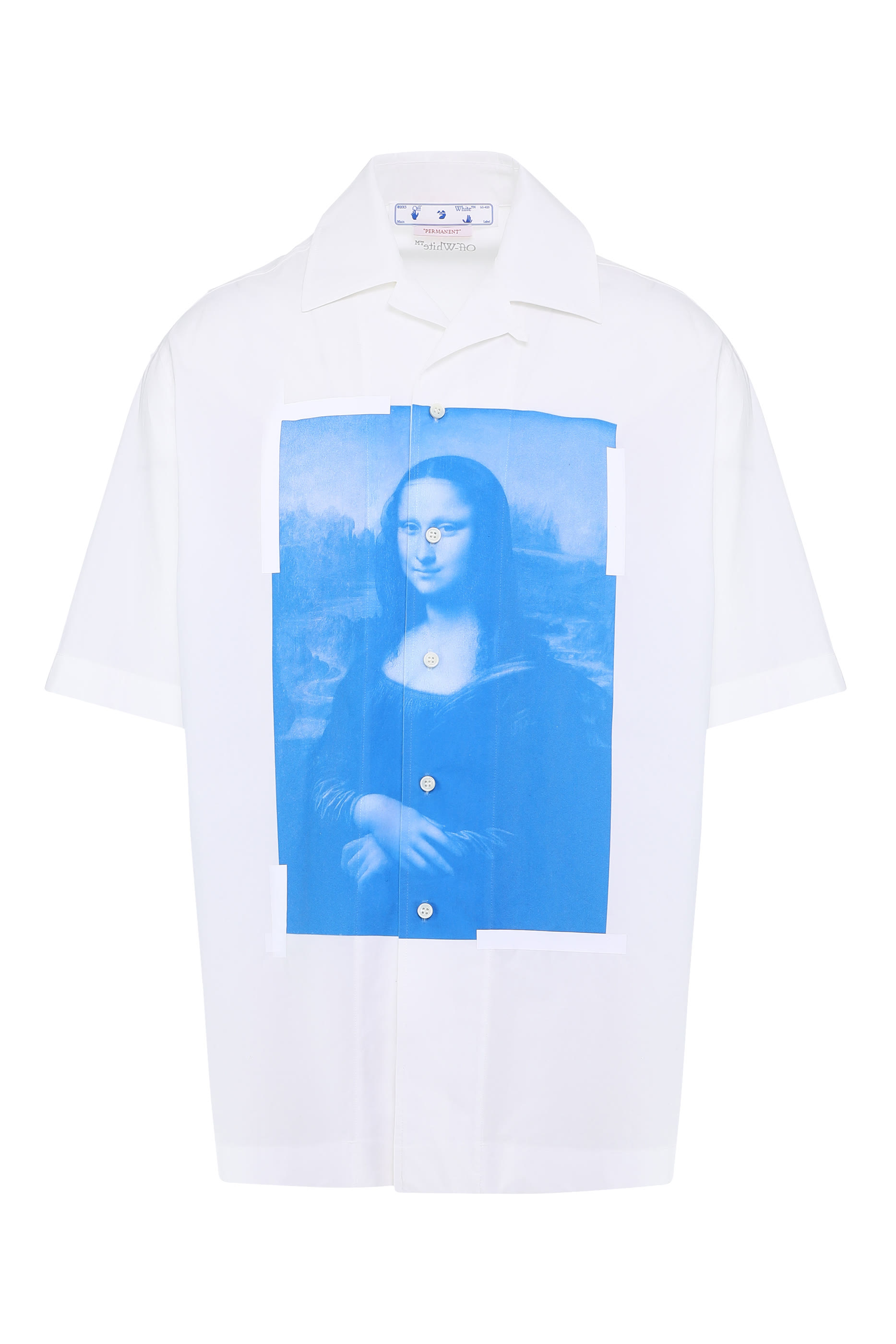 قميص هوليداي بطبعة موناليزا