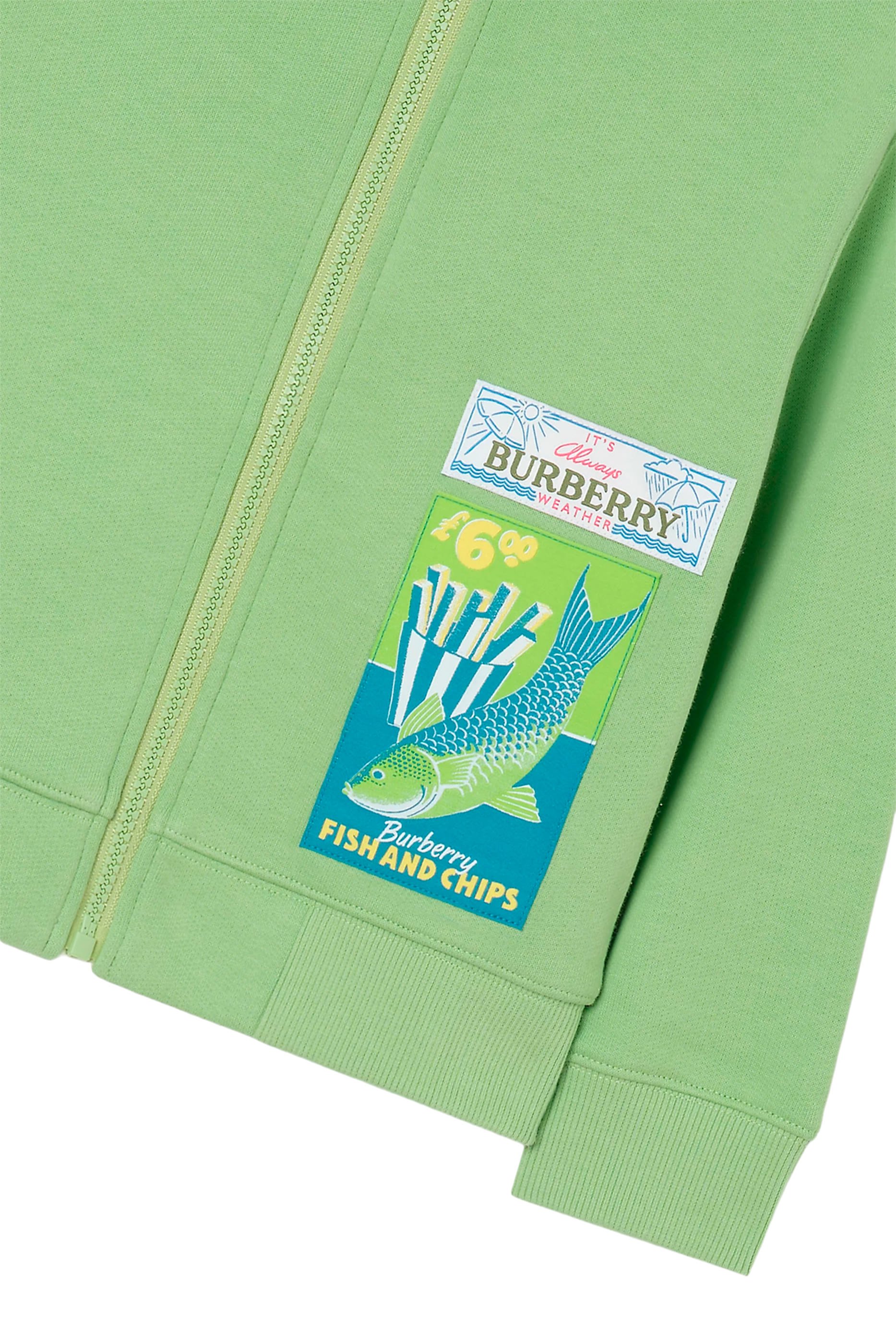 Kids Logo Zip Hoodie