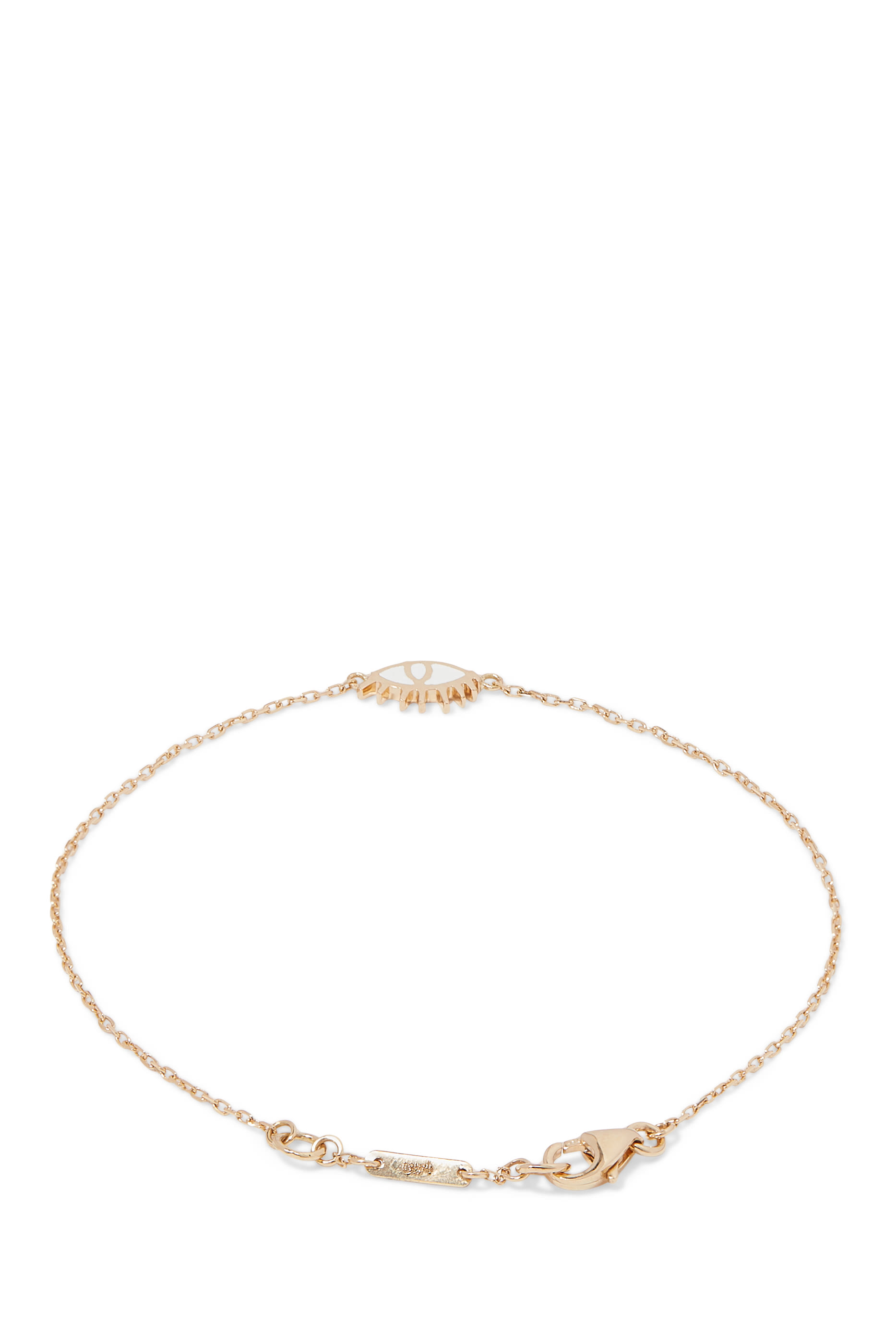 سوار بحلية عين الحسود مطلية بمينا