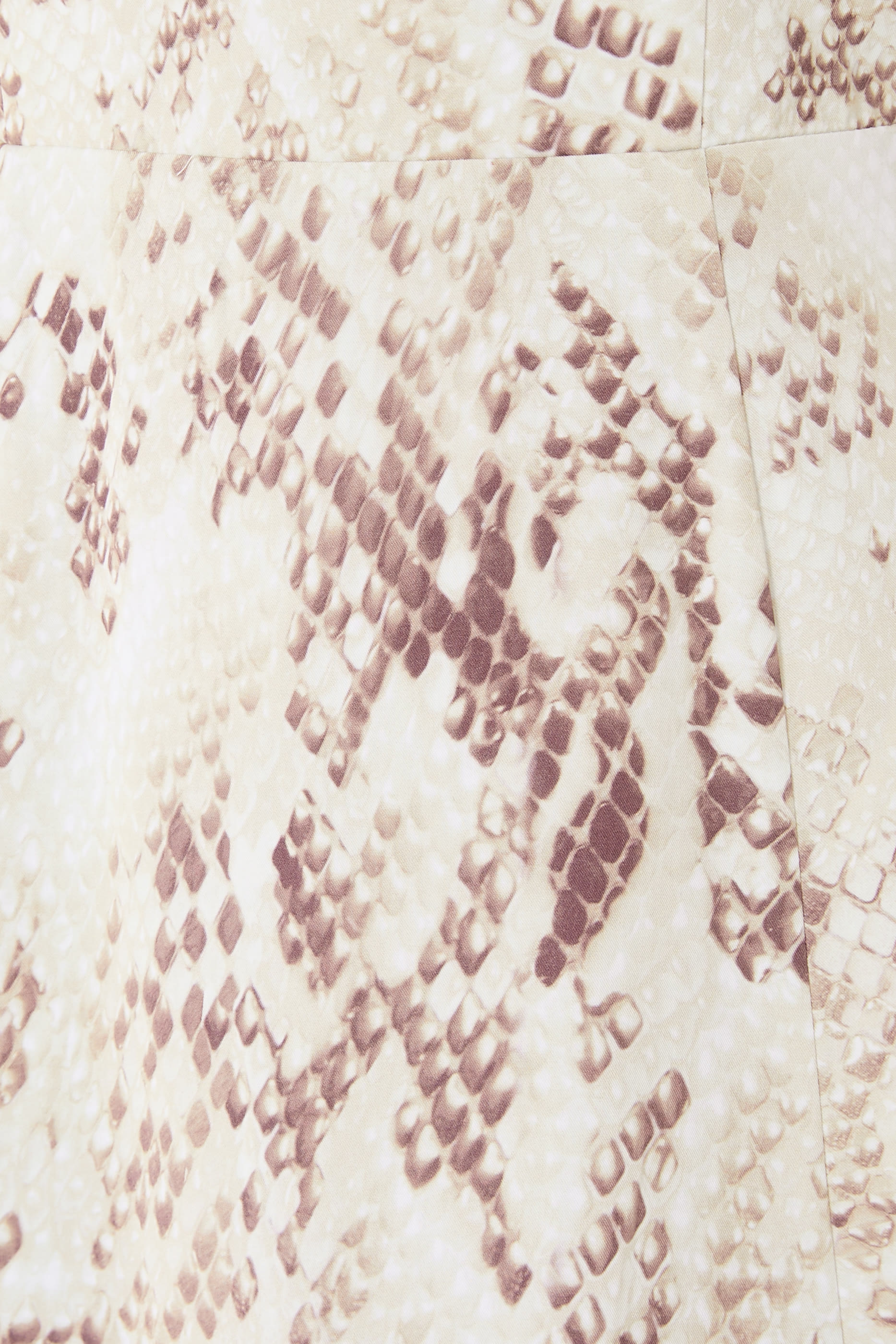 فستان سوتون طويل بطبعة جلد الثعبان