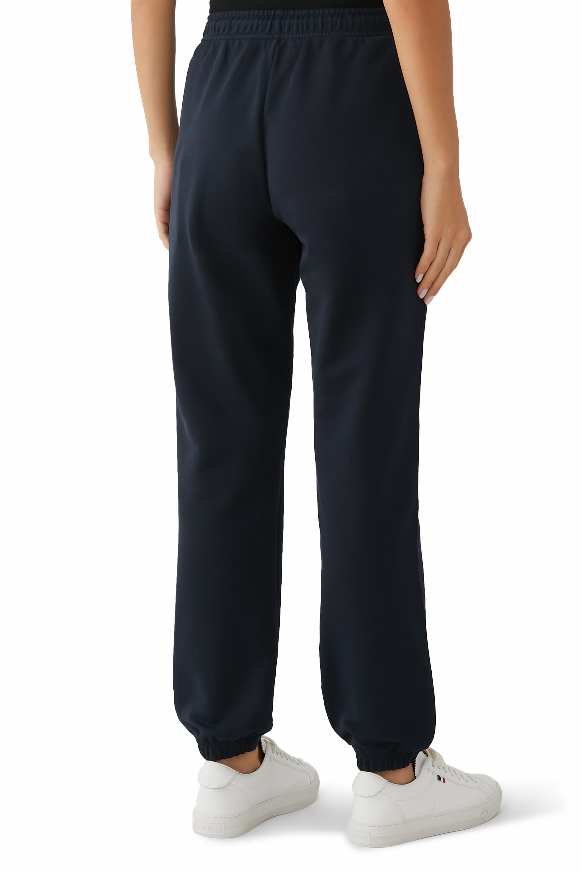 بنطال رياضي برقعة بشعار الماركة