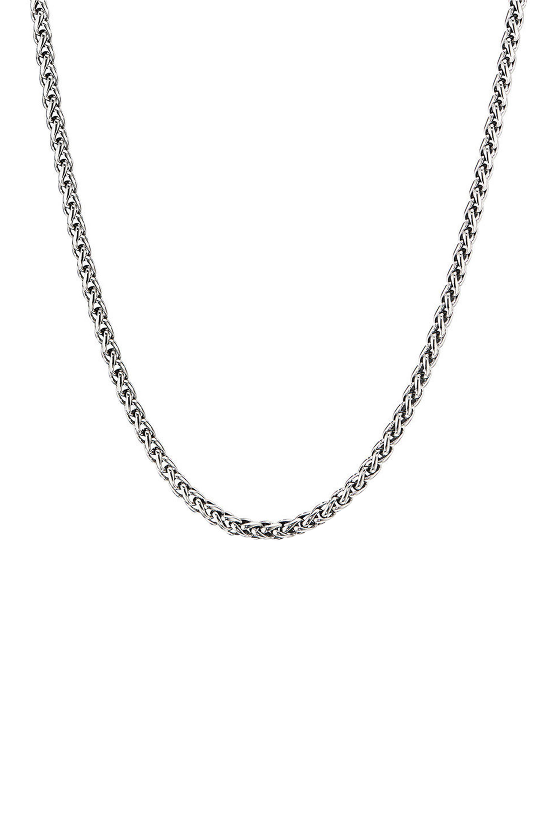 قلادة ويت سلسلة 24 بوصة فضة استرلينية