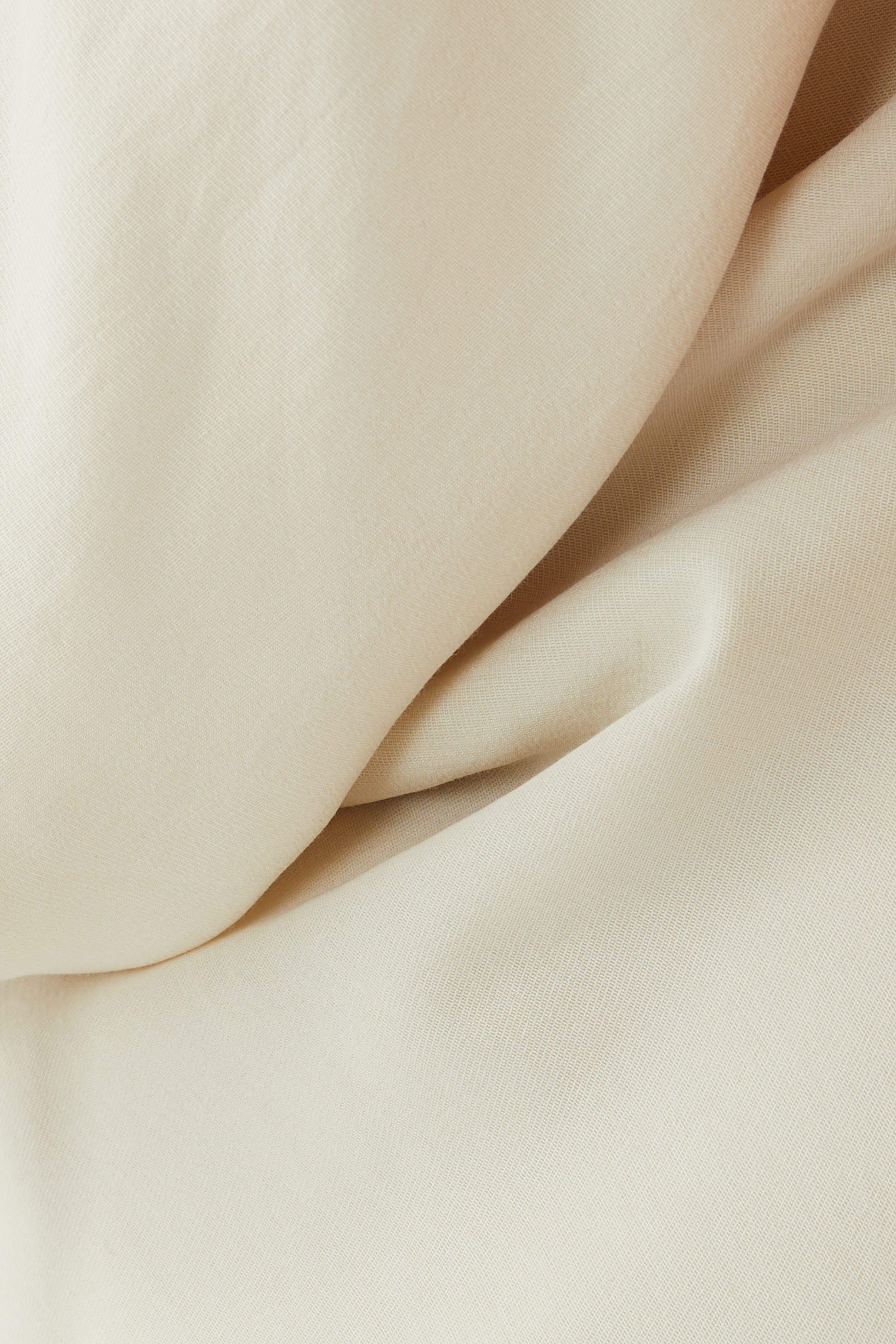 فستان درابيه بياقة مطوية