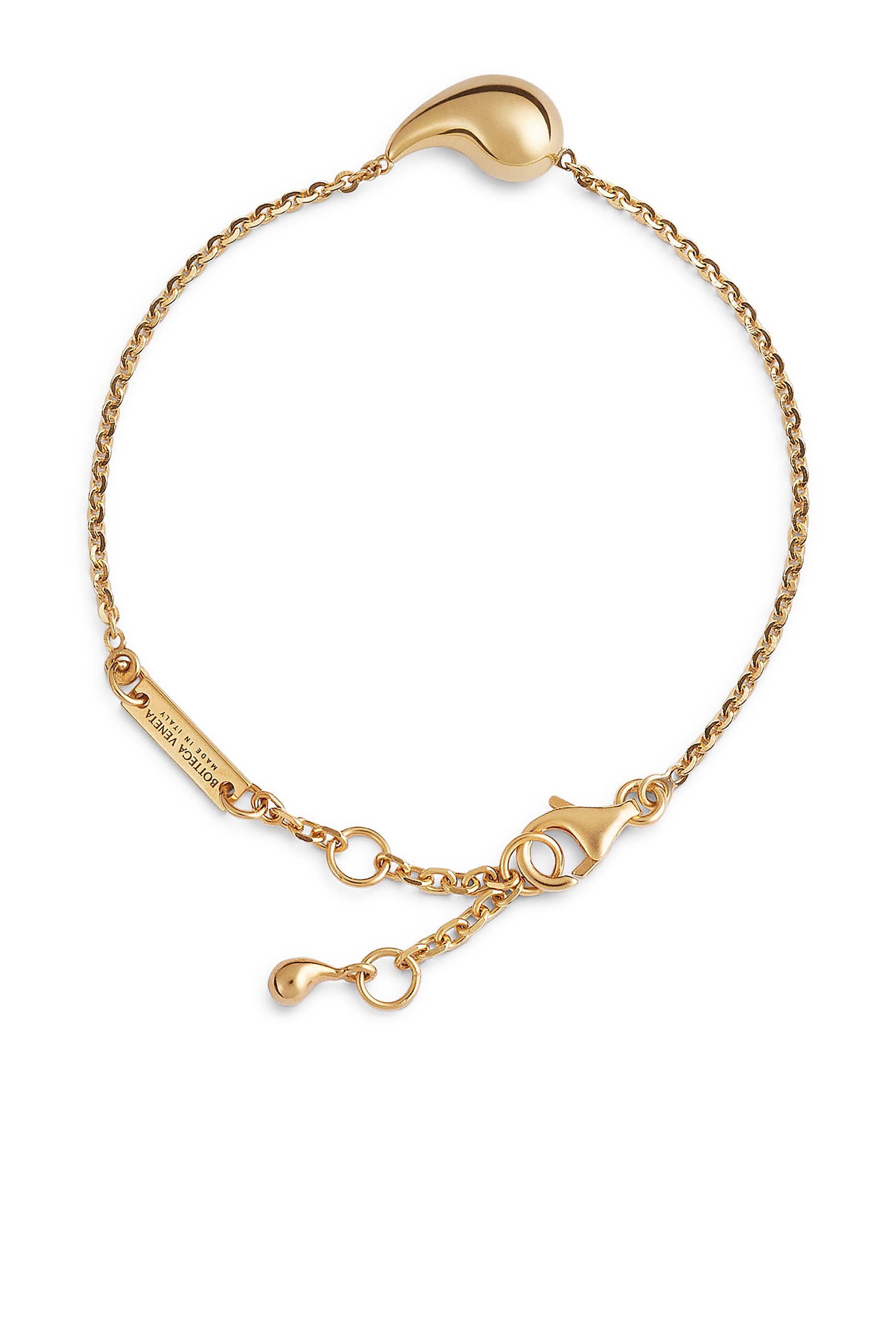 سوار بتصميم متدلي فضة إسترلينية بلمسة ذهب عيار 18