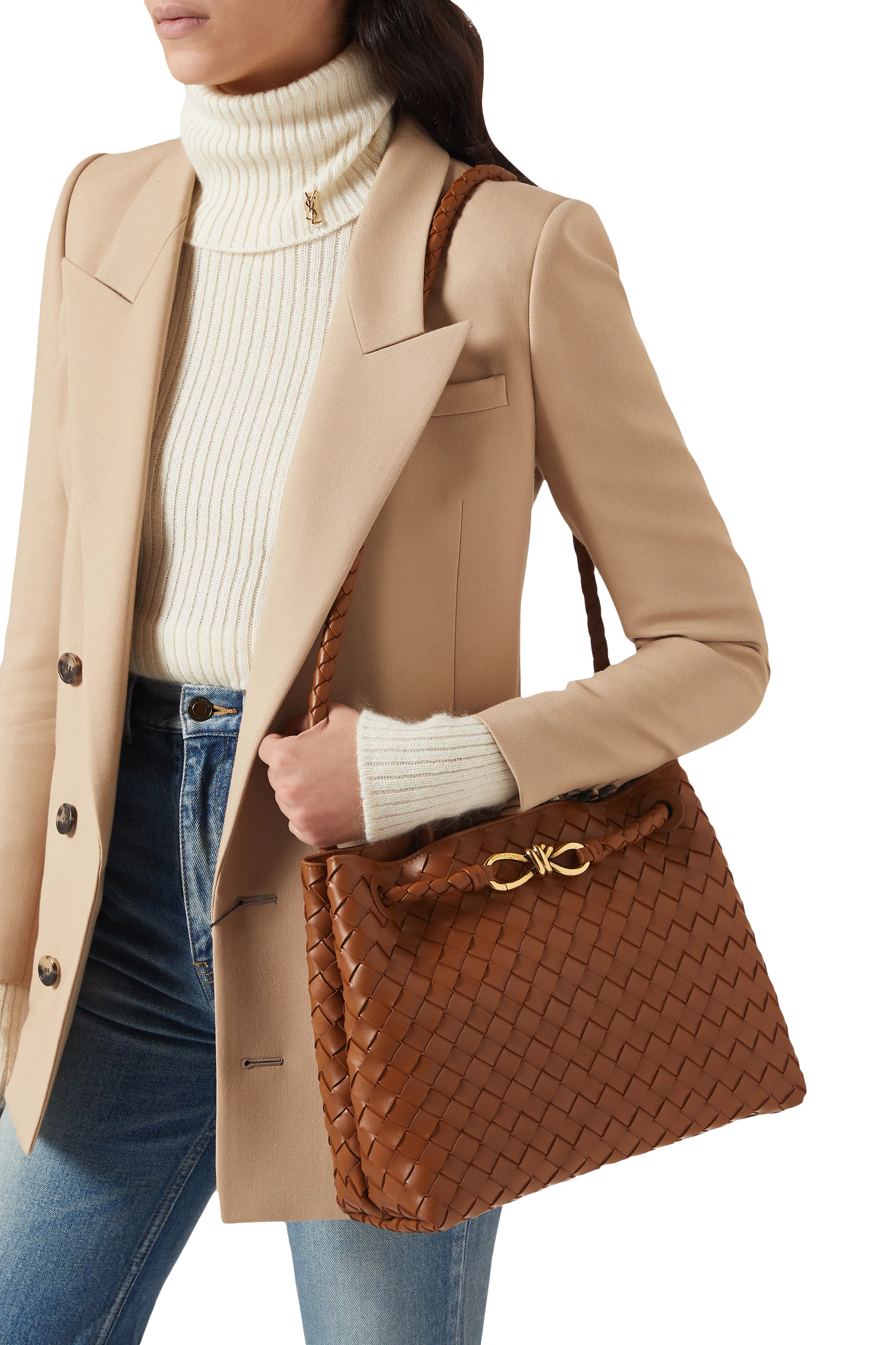 حقيبة أنديامو متوسطة بيد علوية