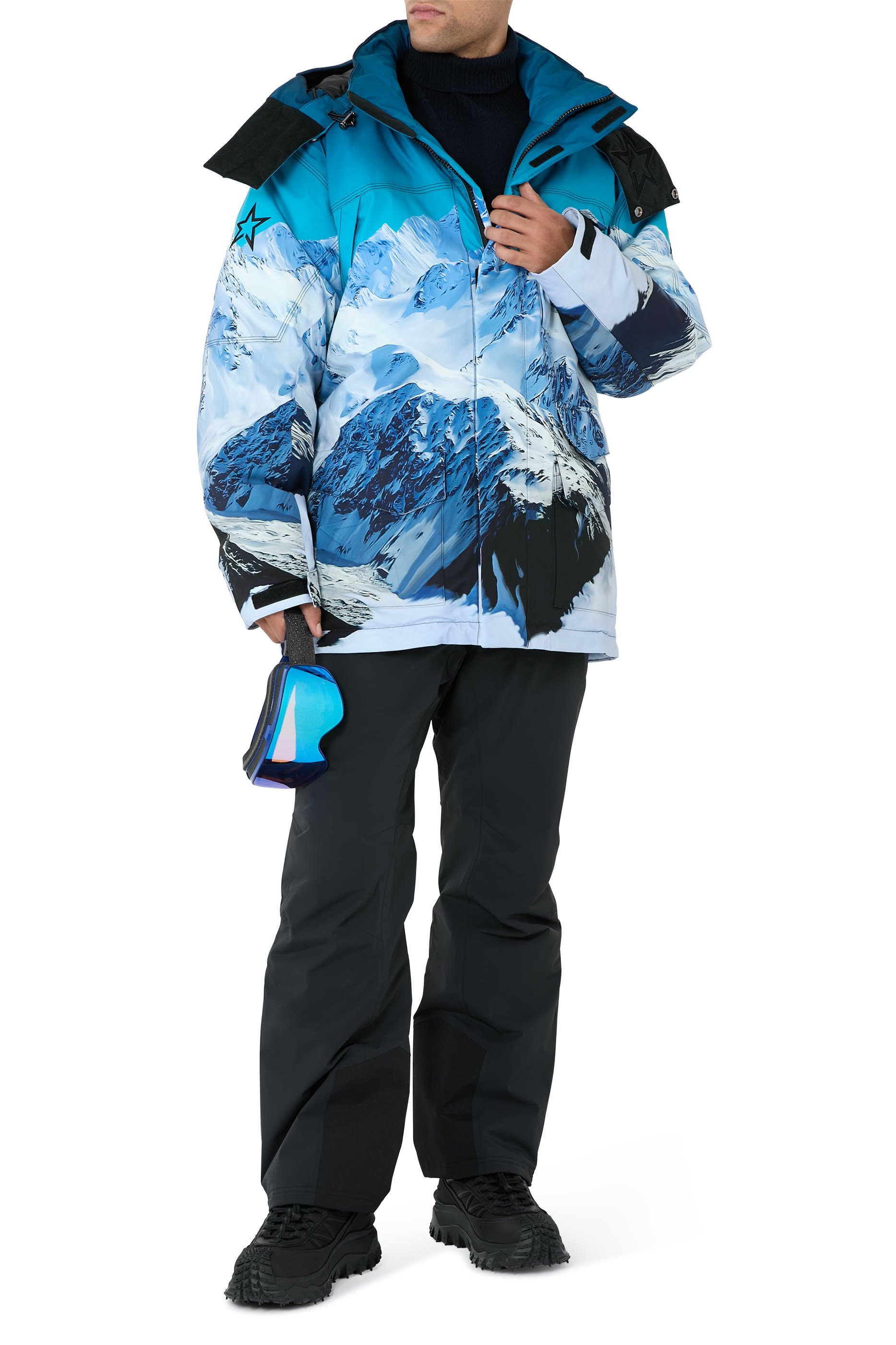 جاكيت باركا ماكس مبطن بالزغب