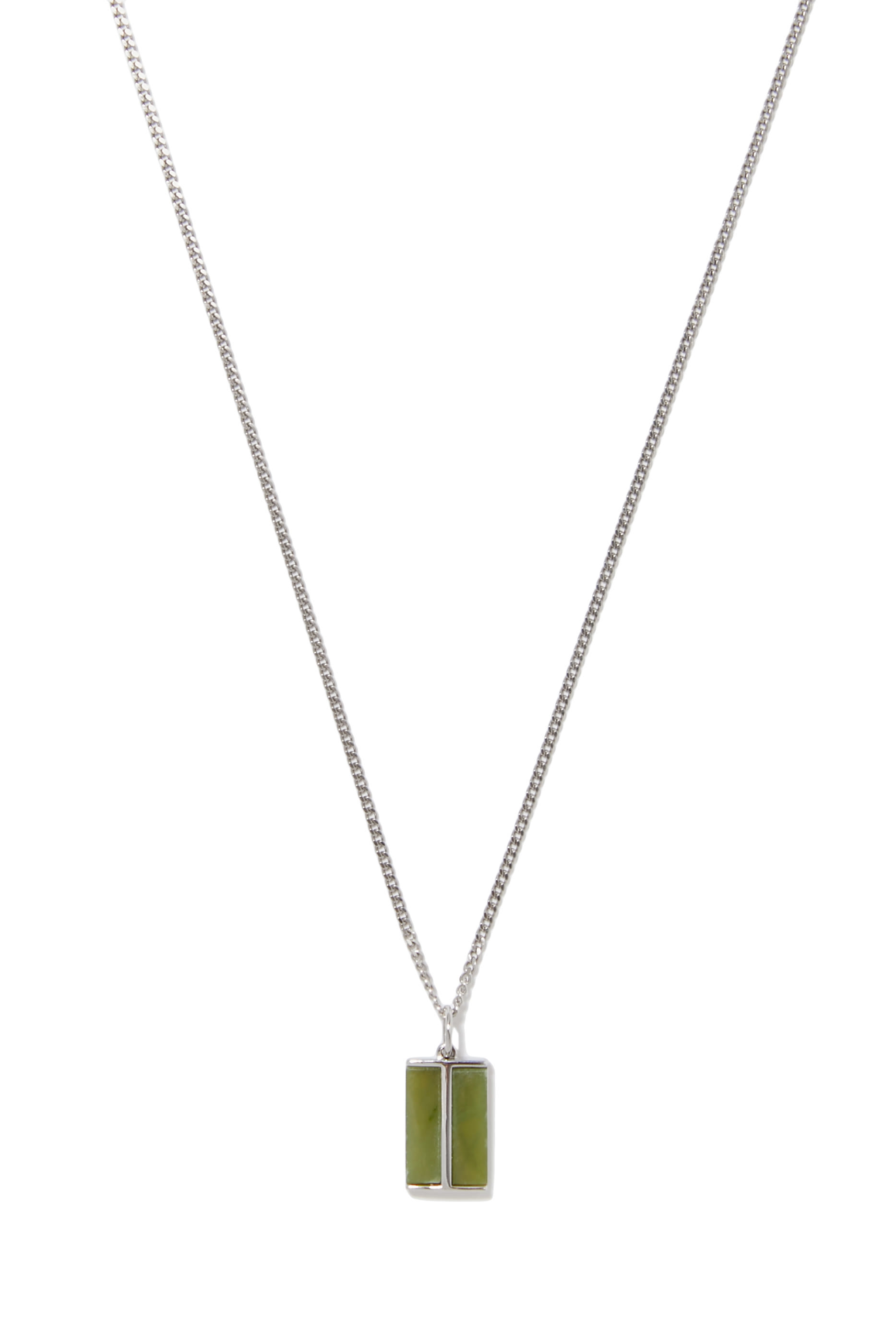 قلادة بدلاية مزدوجة مرصعة باليشب