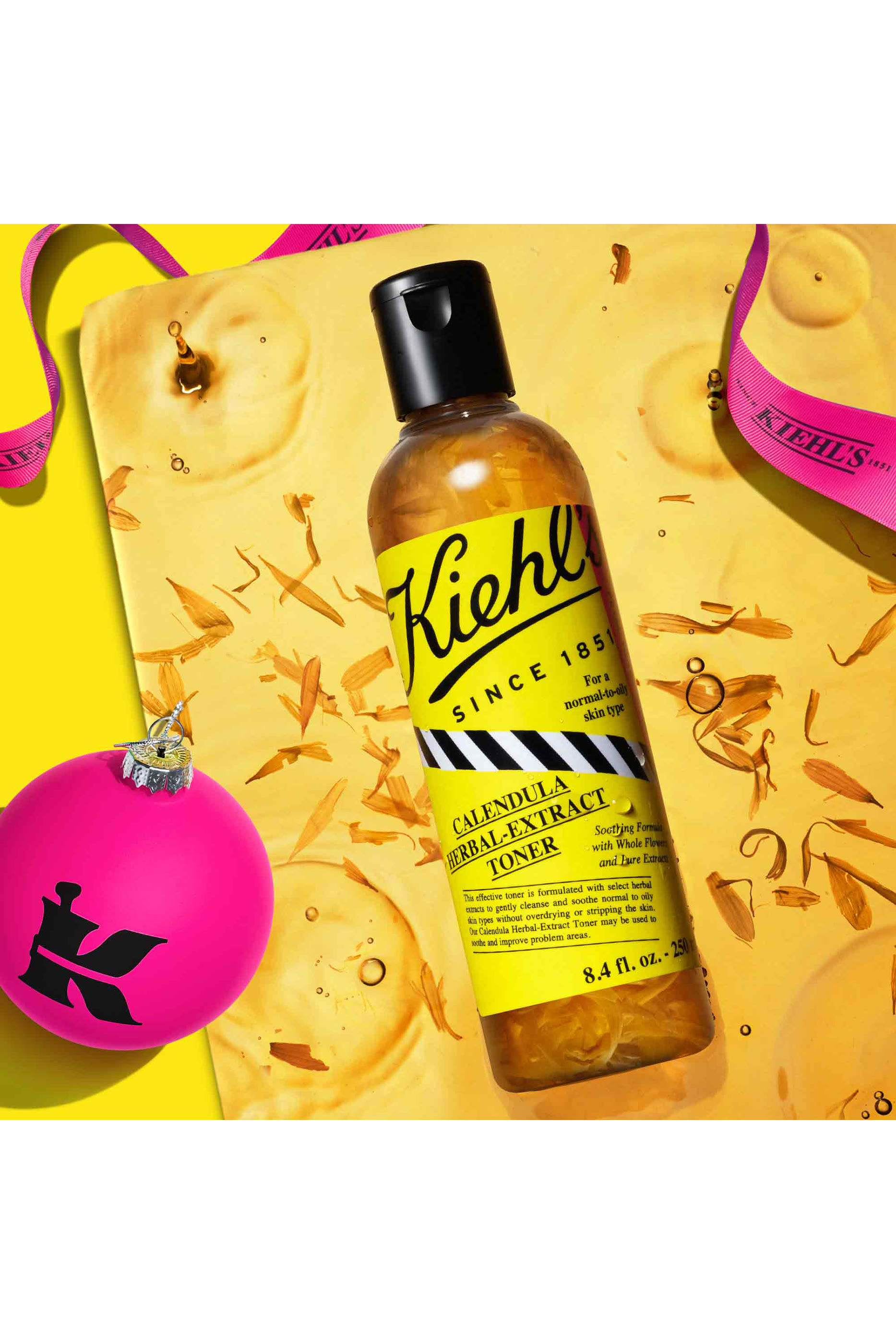 تونر خالٍ من الكحول بالكاليندولا بإصدار محدود