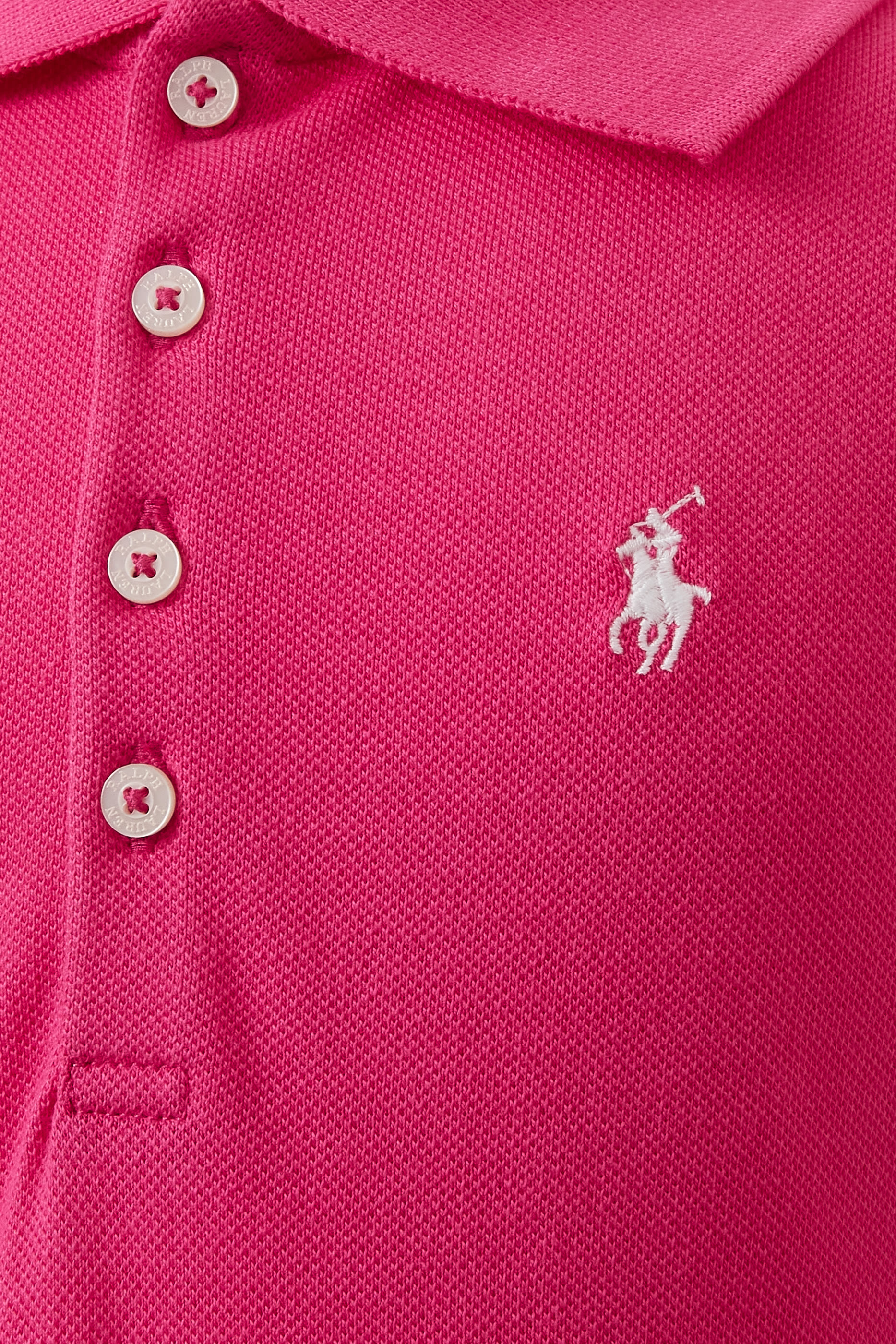 فستان بنمط قميص بولو للأطفال