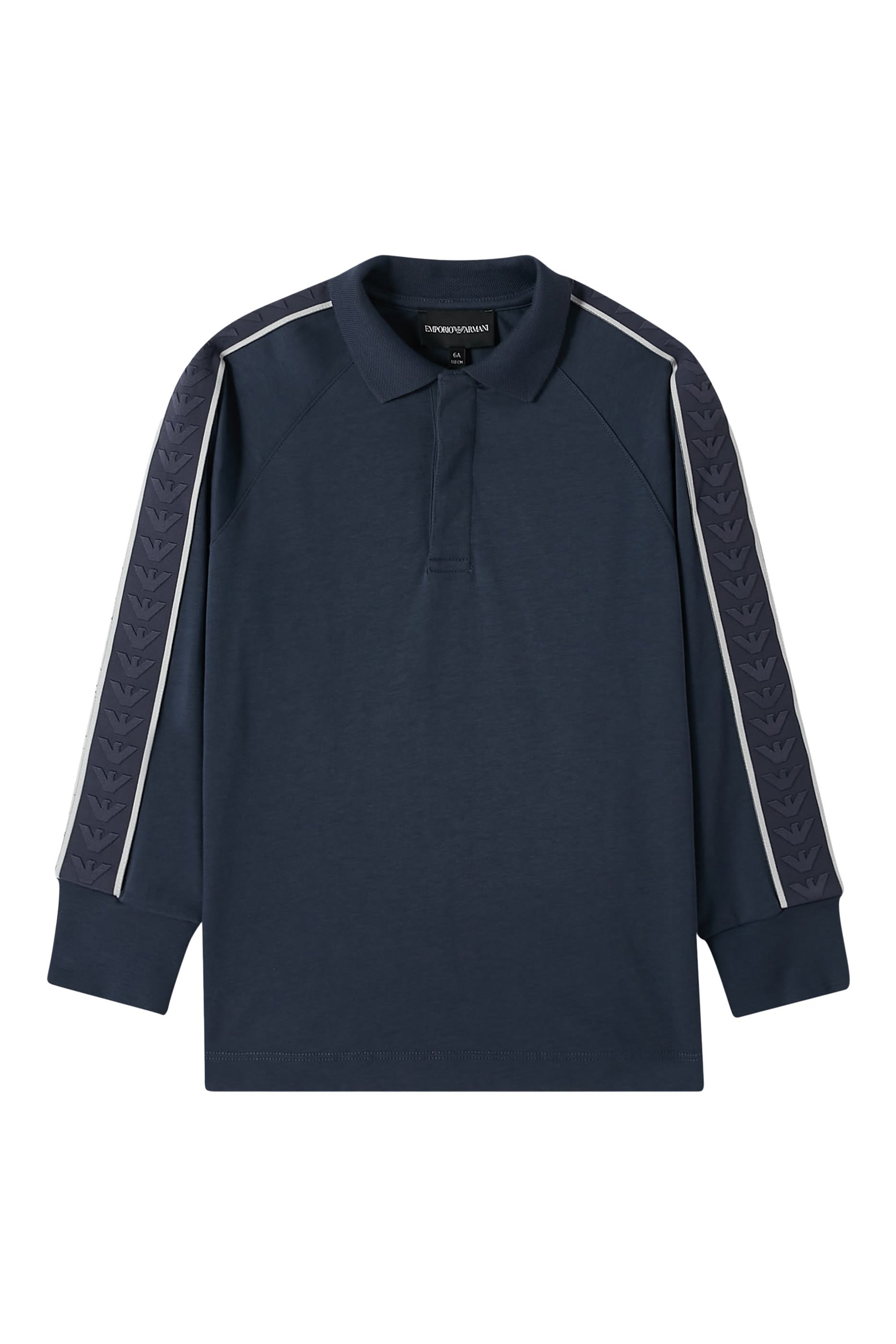 قميص بولو بشعار الماركة للأطفال