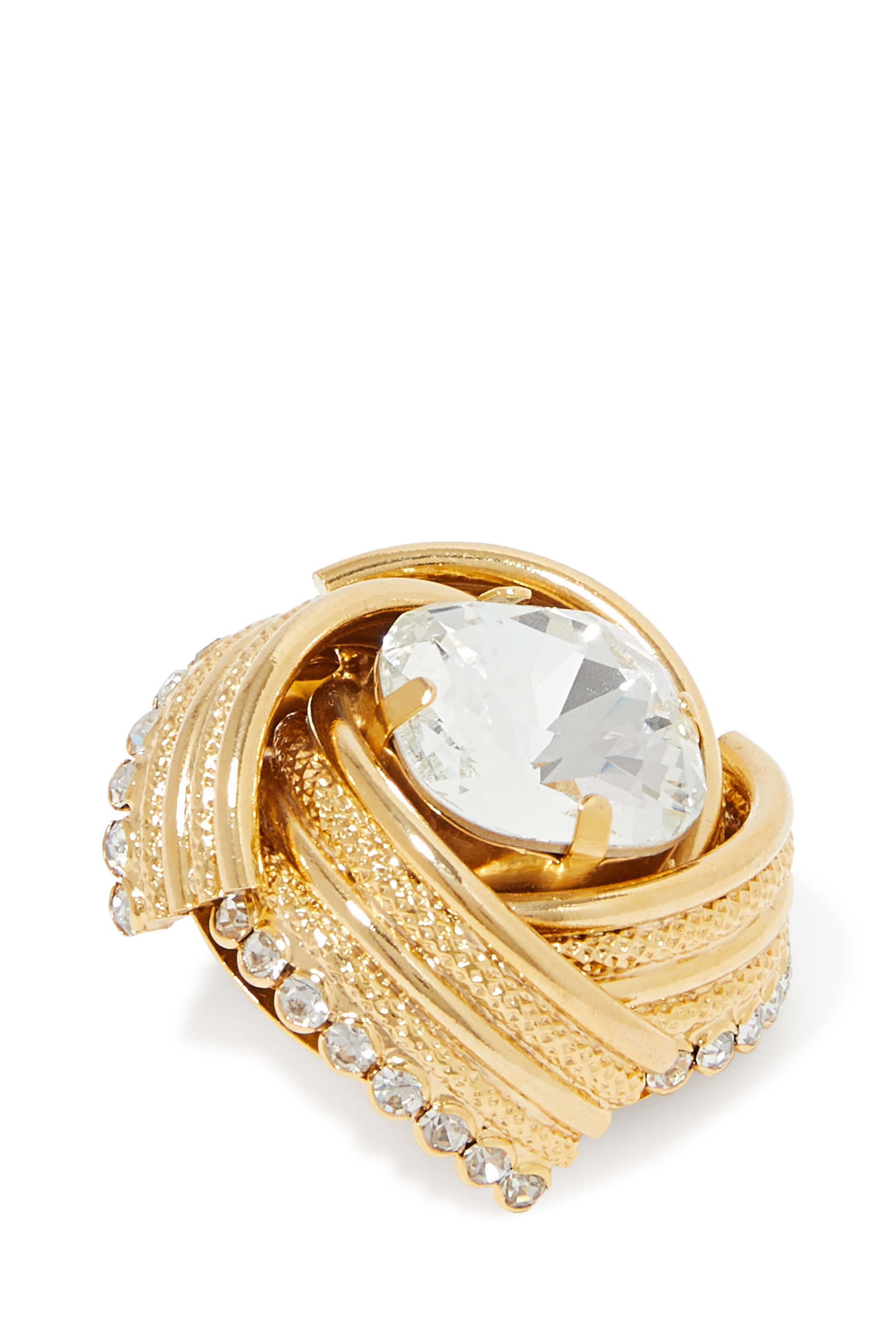 أقراط تورشون مرصعة بكريستال