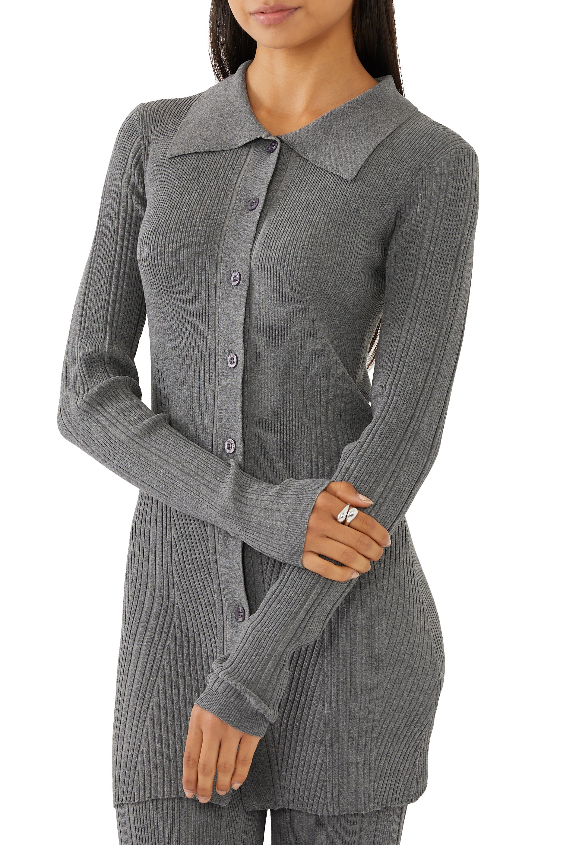 كارديغان نسيج مضلع