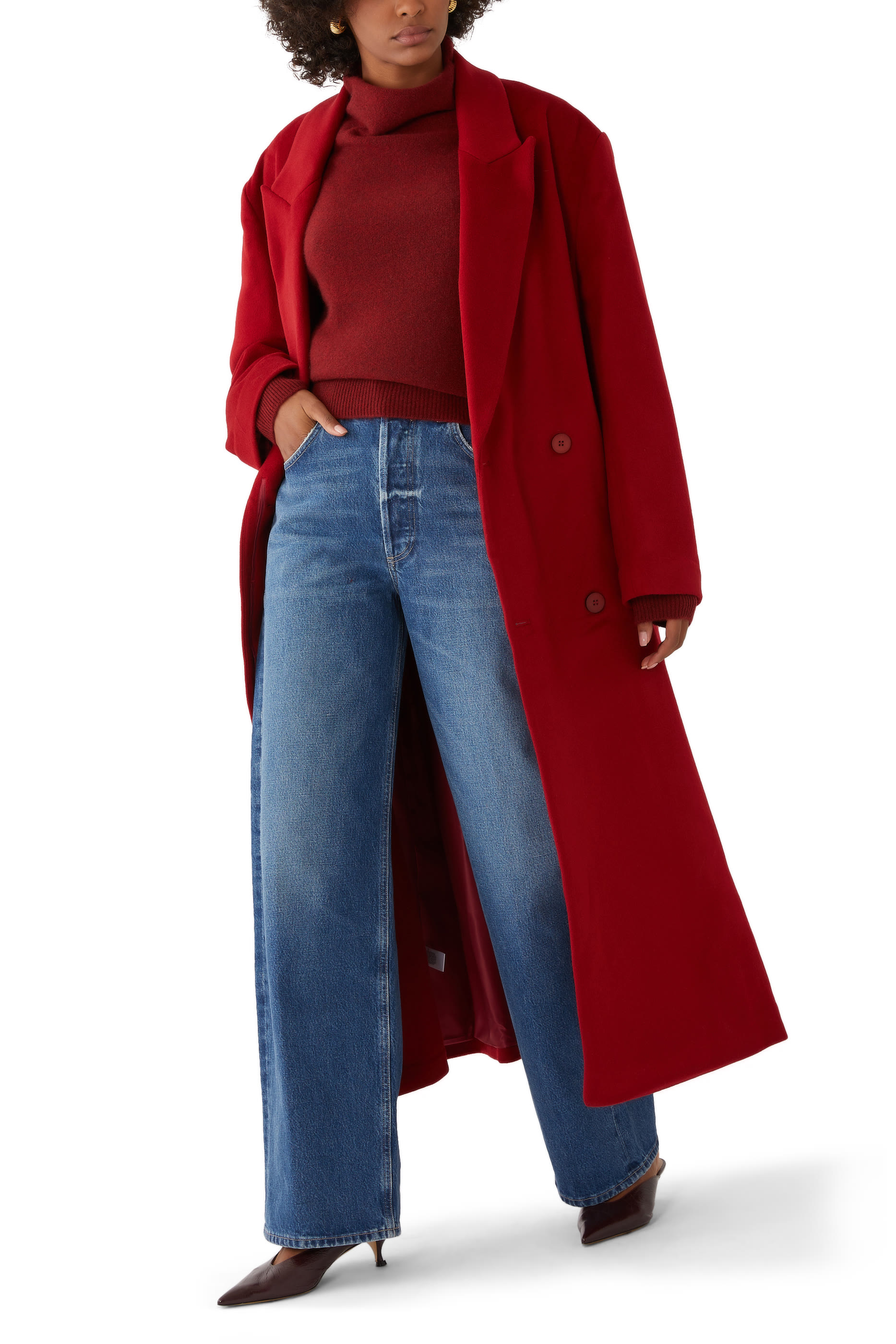 بنطال جينز أيلا فضفاض