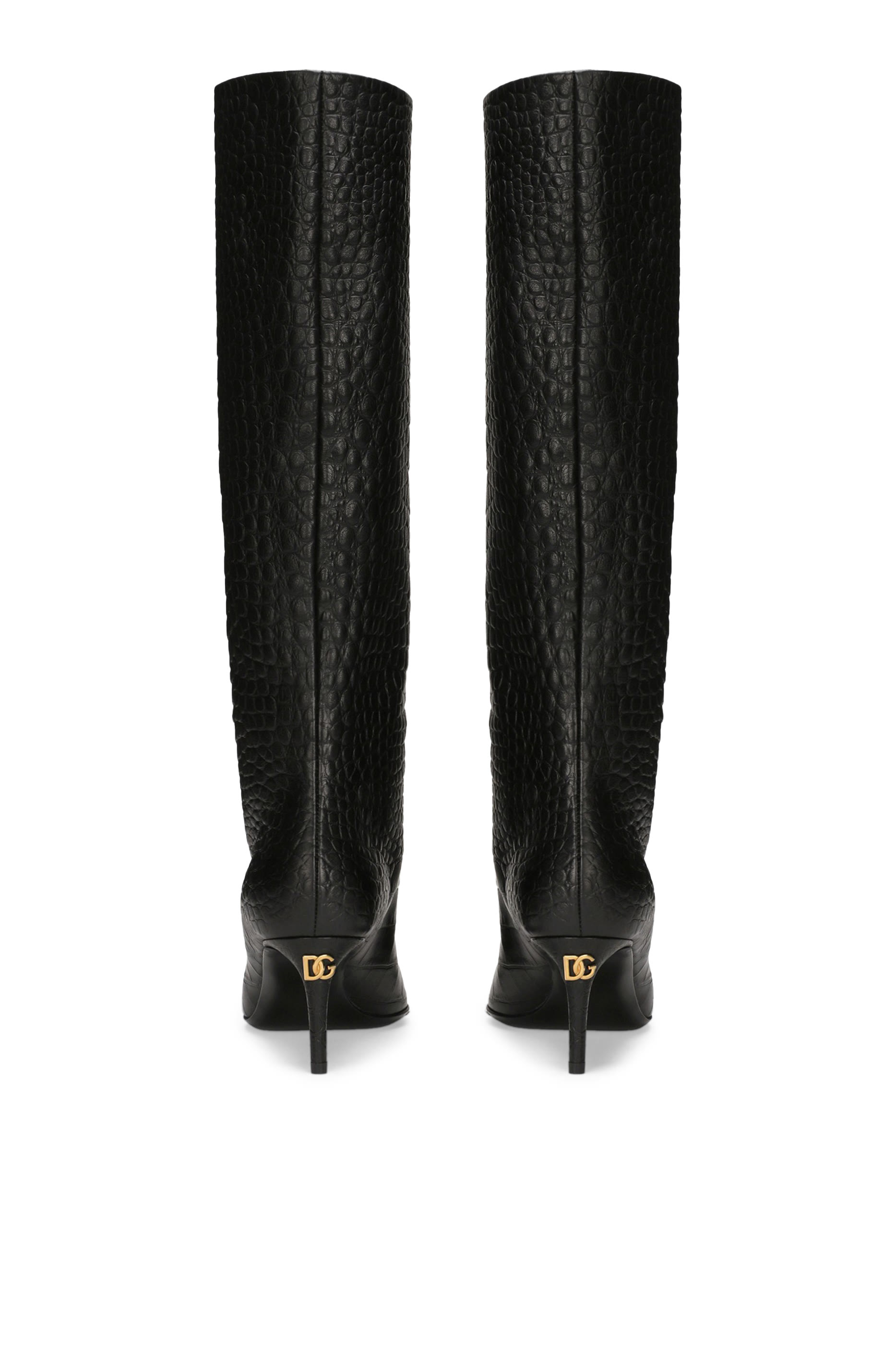 بوت 105 جلد عجل بنقشة جلد التمساح