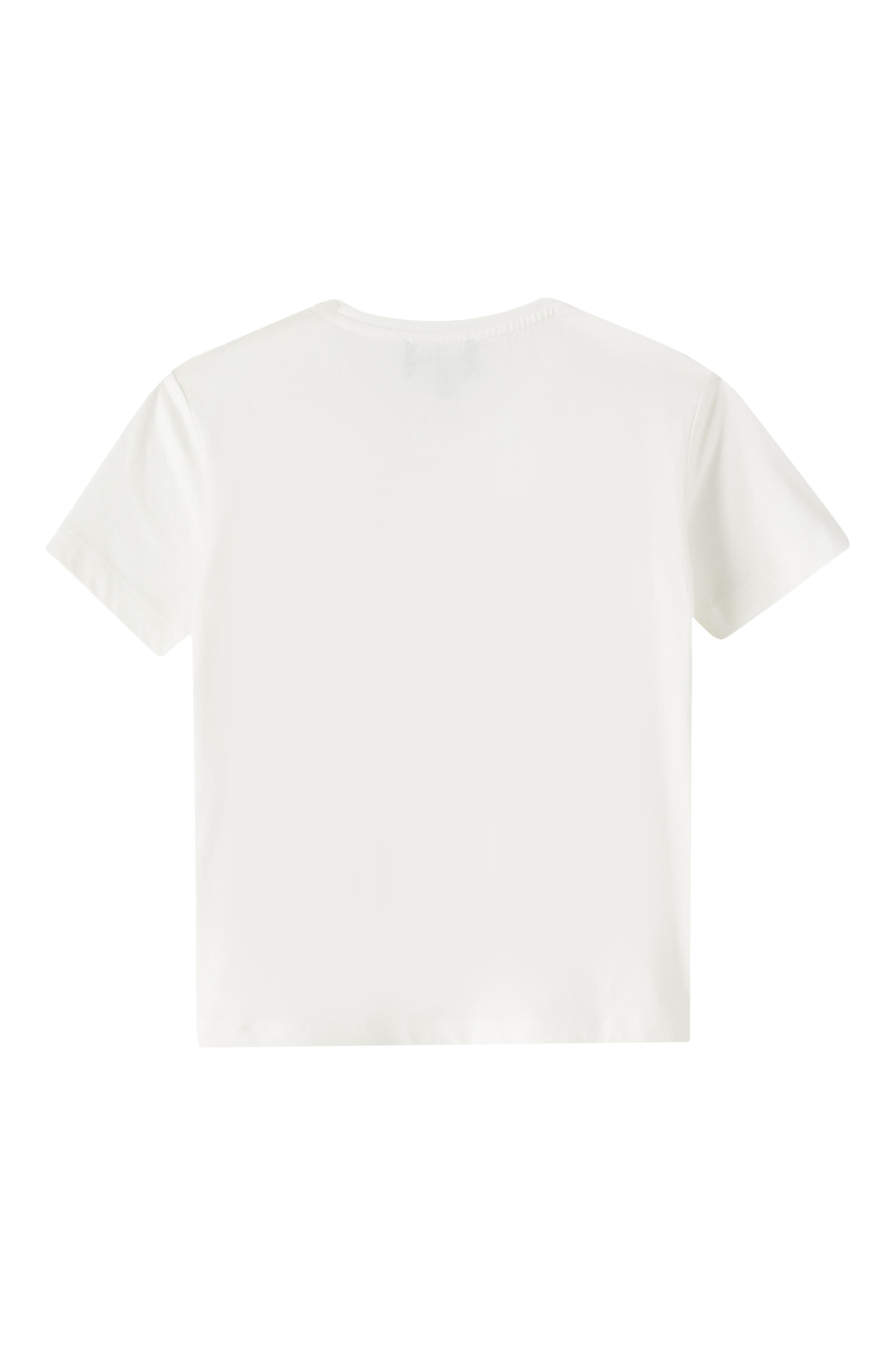 تيشيرت بطبعات شعار الماركة للأطفال