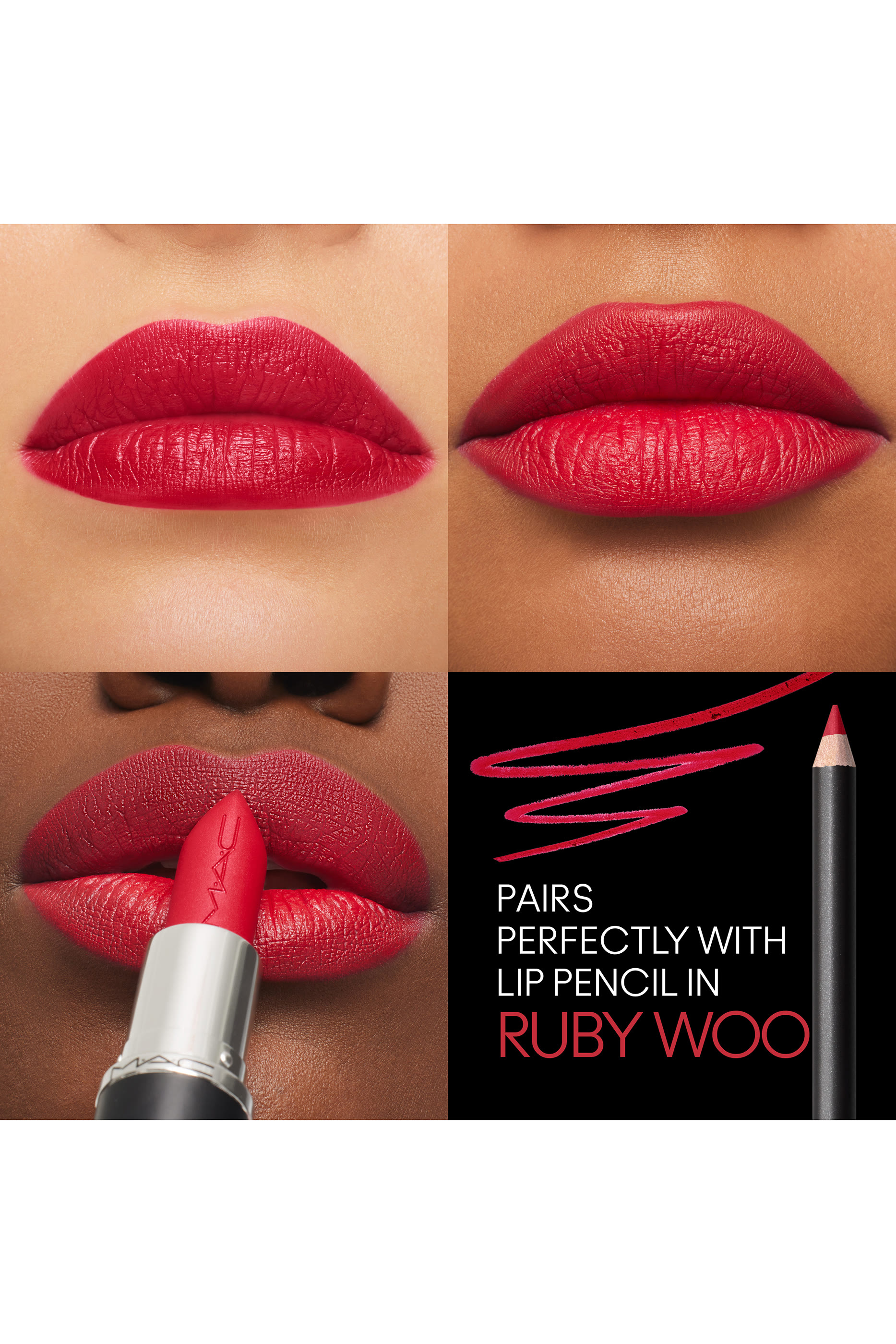 أحمر شفاه ام ايه سي اكسيمال ناعم غير لامع