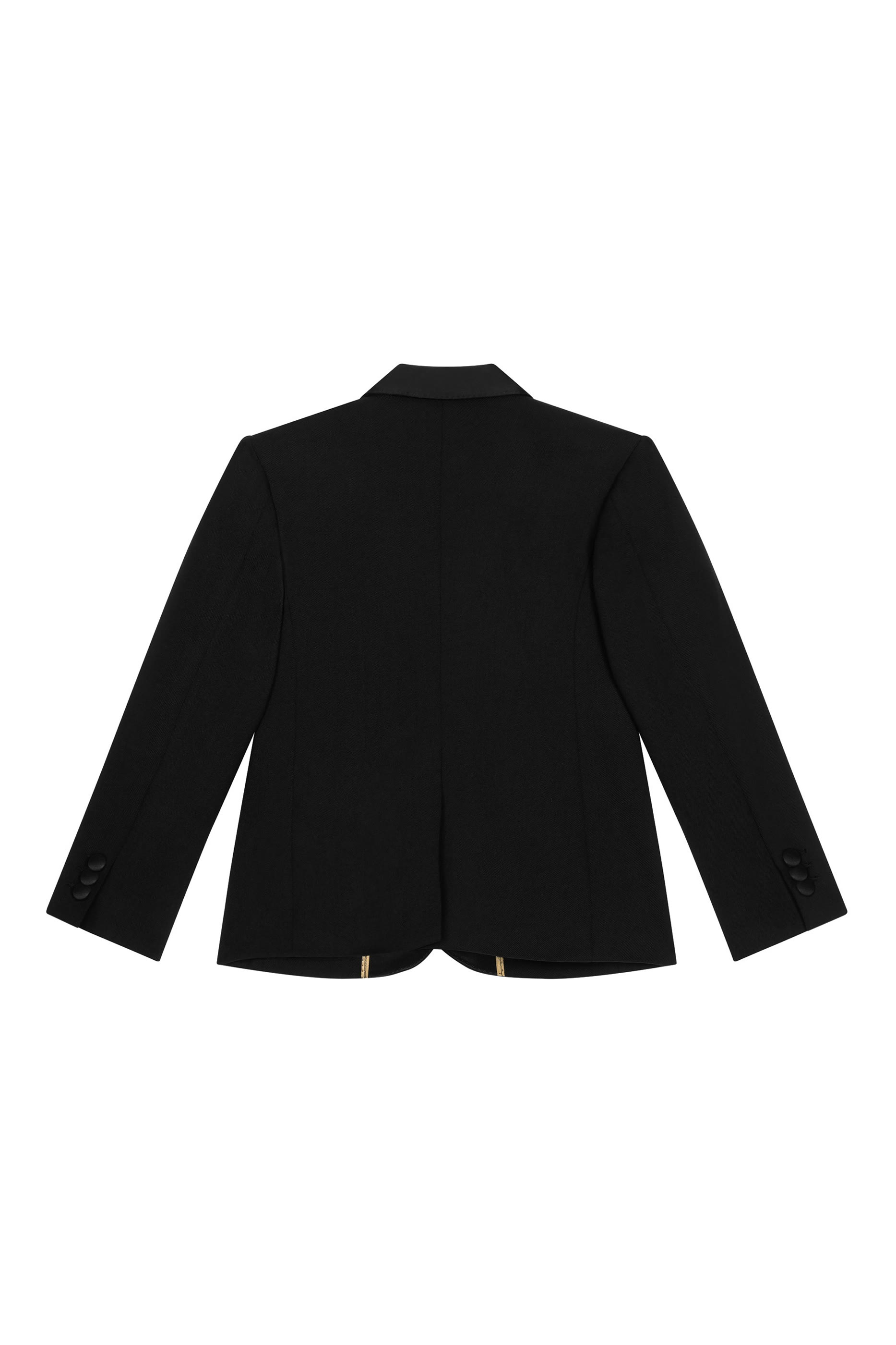 جاكيت صوف بصف أزرار للإغلاق للأطفال