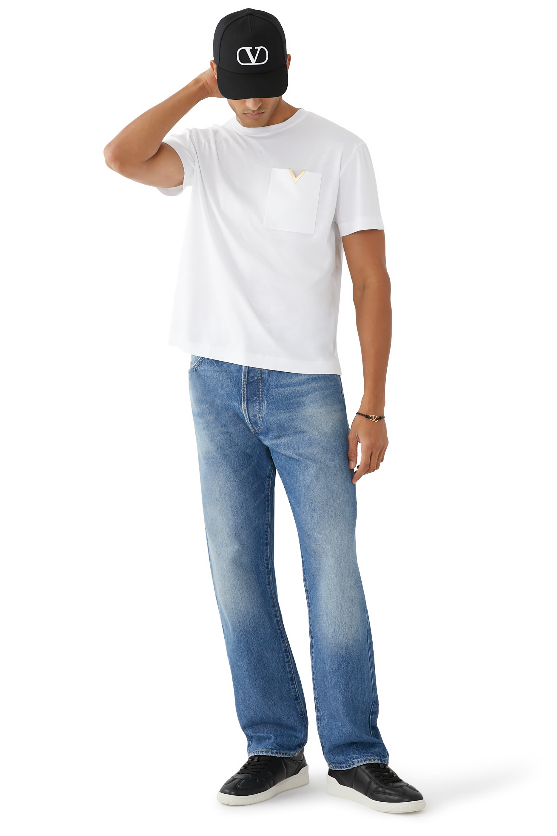 سنيكرز أبفيلاج بكاحل منخفض جلد نابا