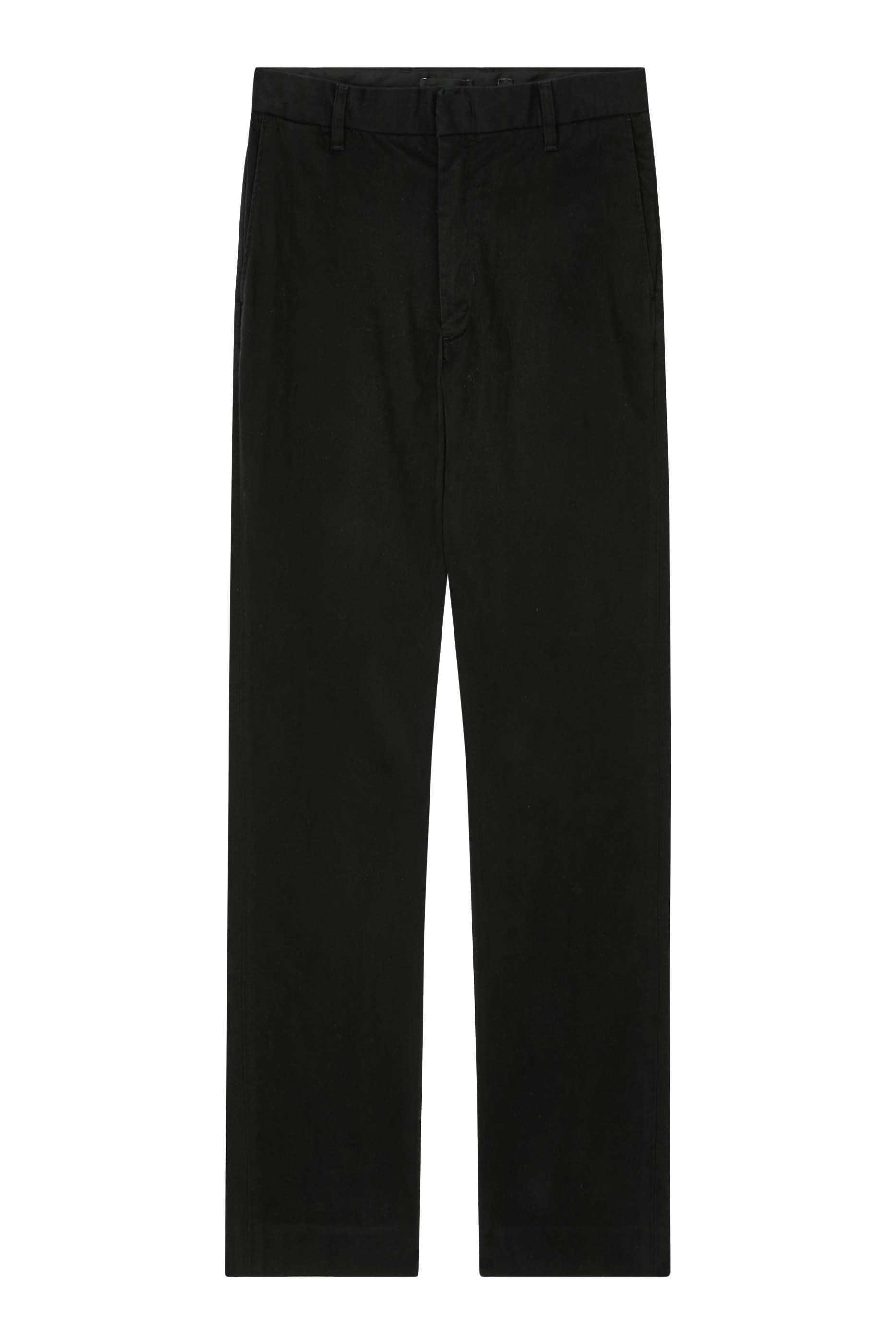 بنطال لوي بقصة مريحة قطن مطاطي