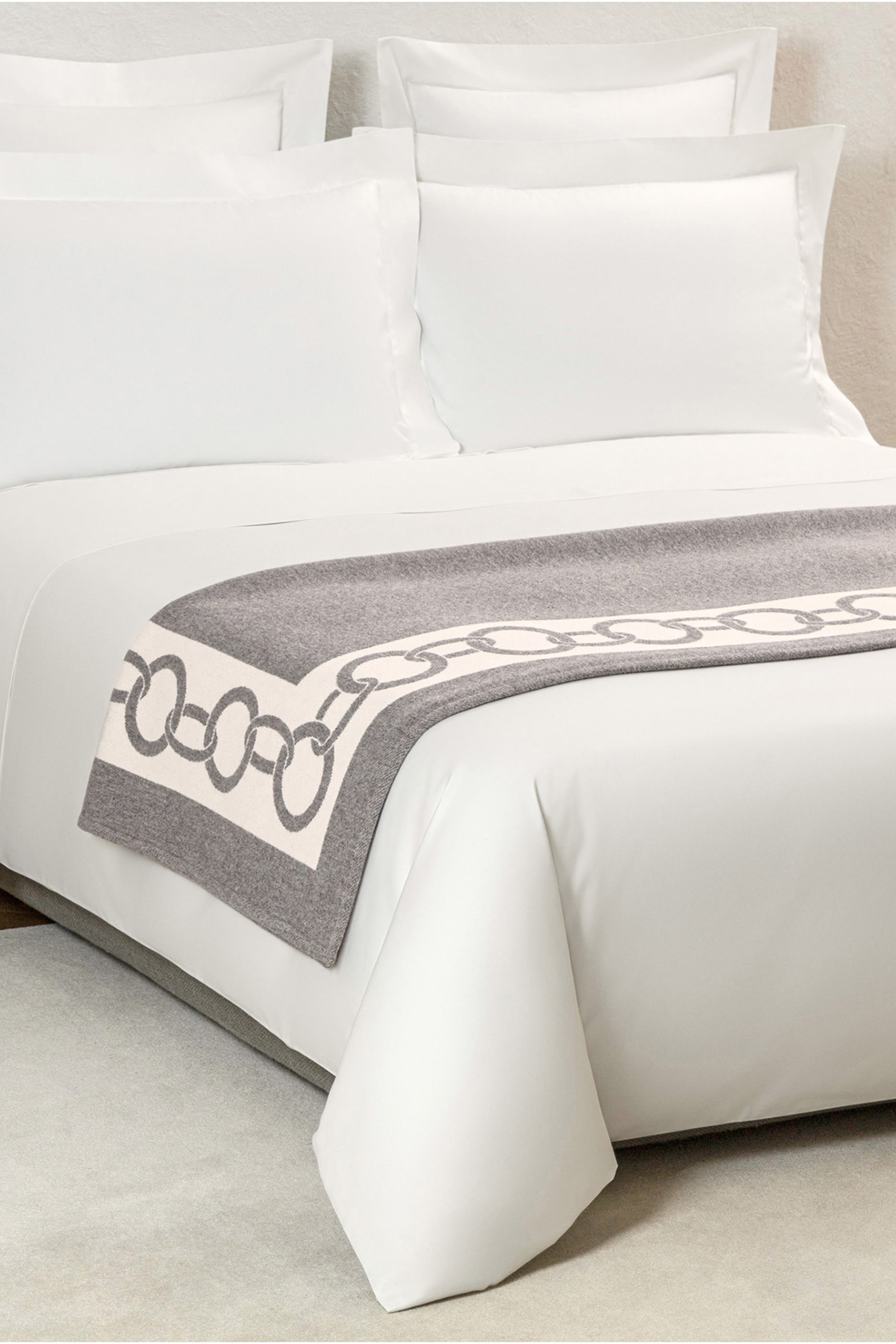 بطانية بنقشة سلسلة