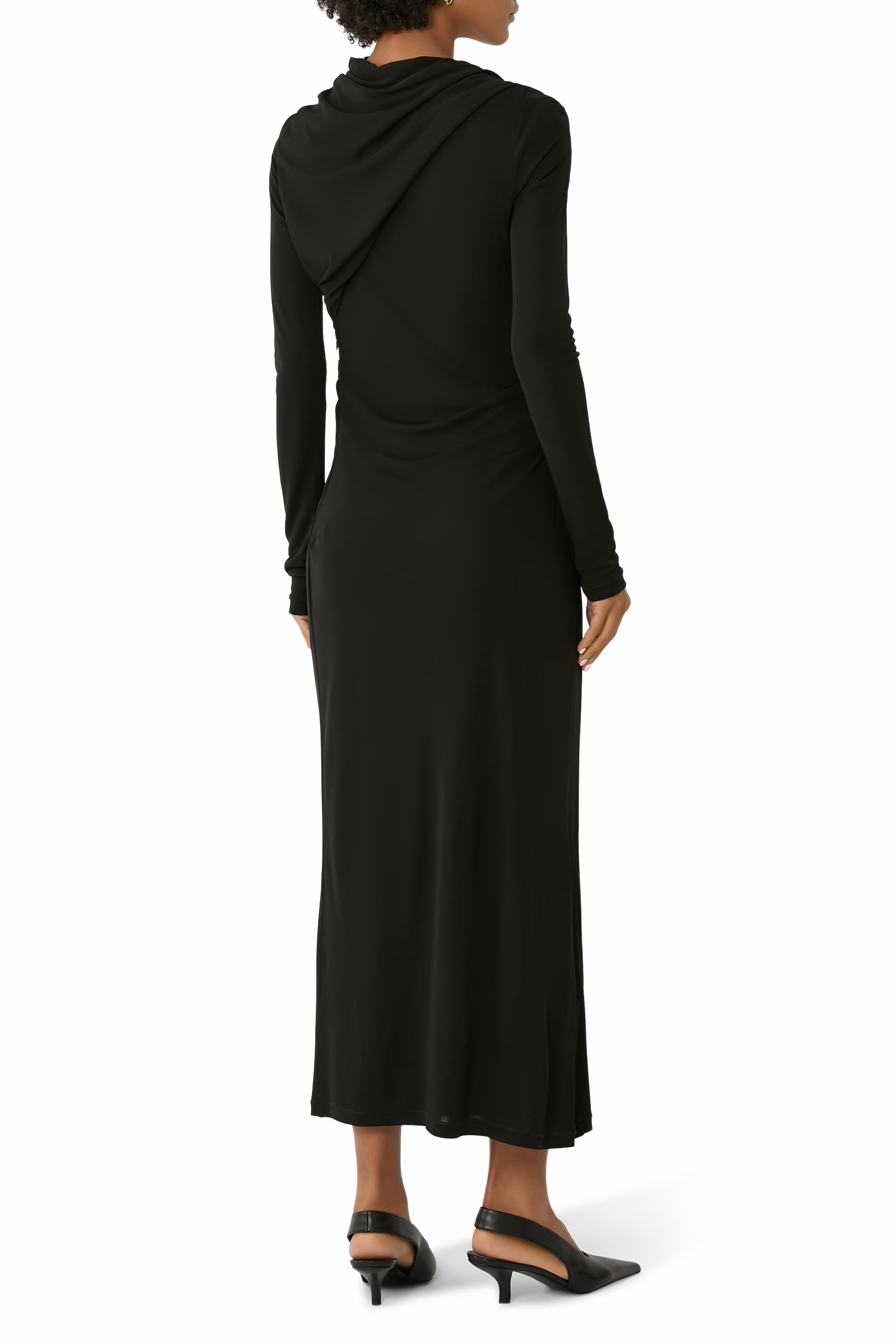 فستان ماي بأكمام طويلة