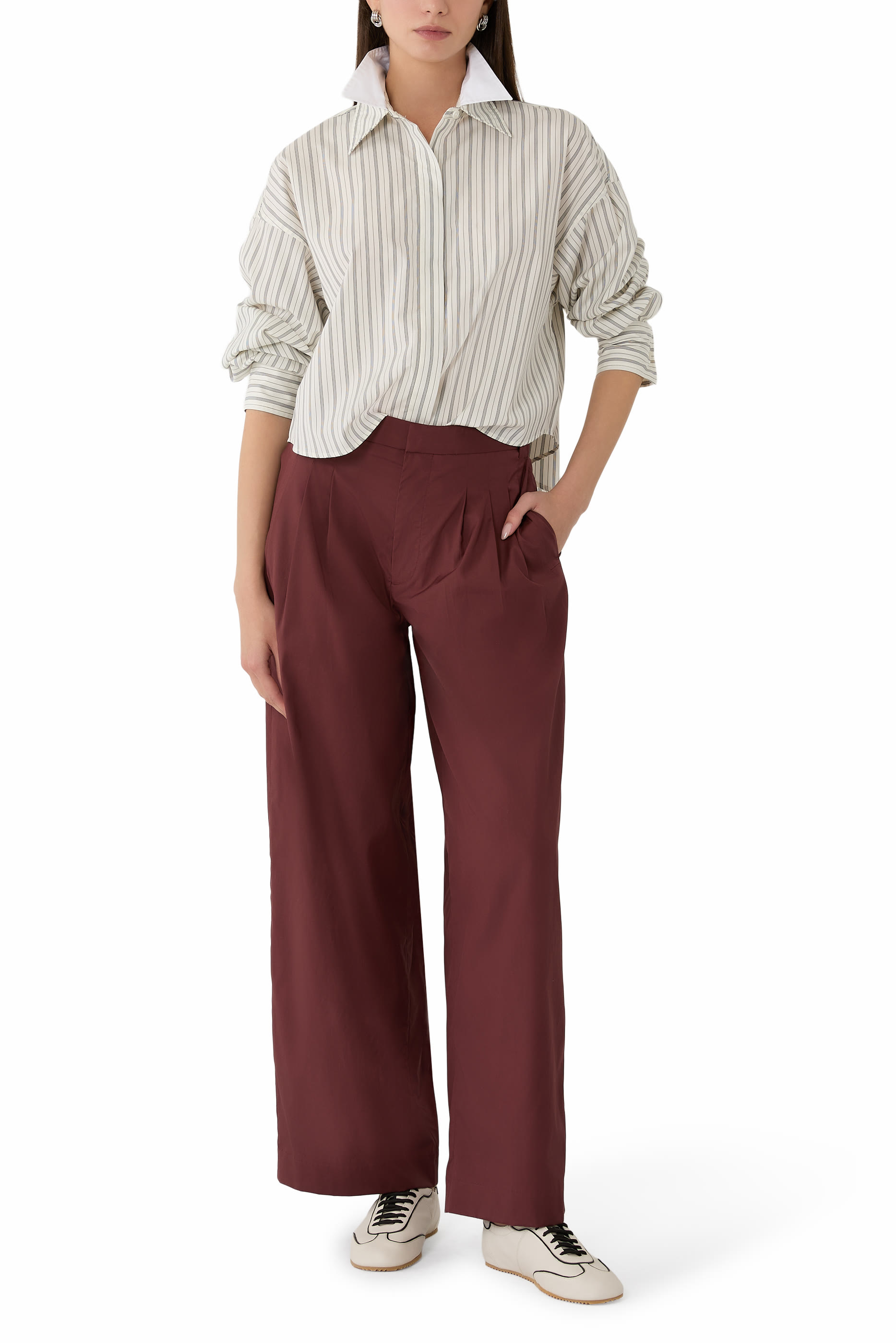 قميص مارين كومبو مخطط